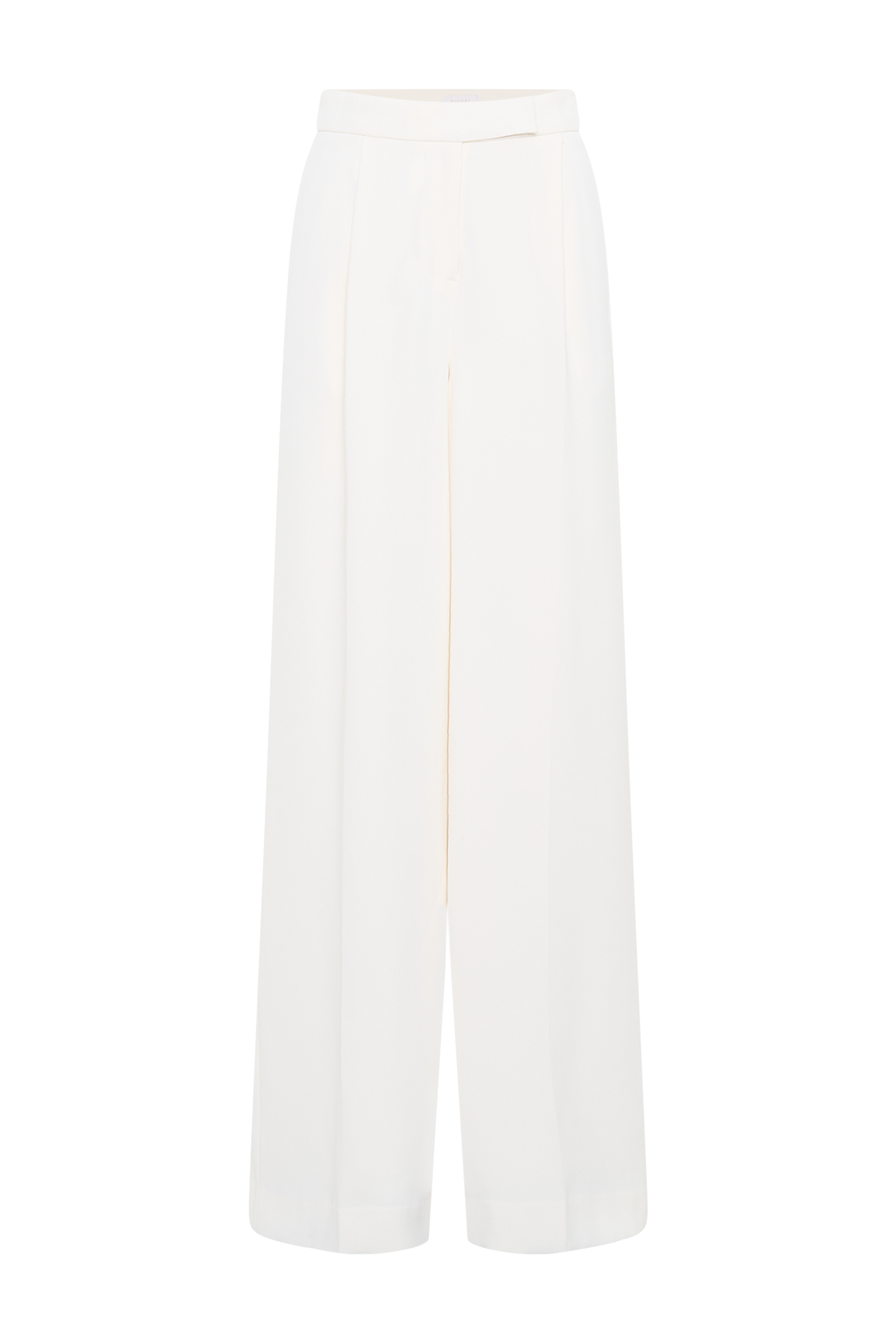 Faith Suiting Wide Leg Pant - Ivory #9