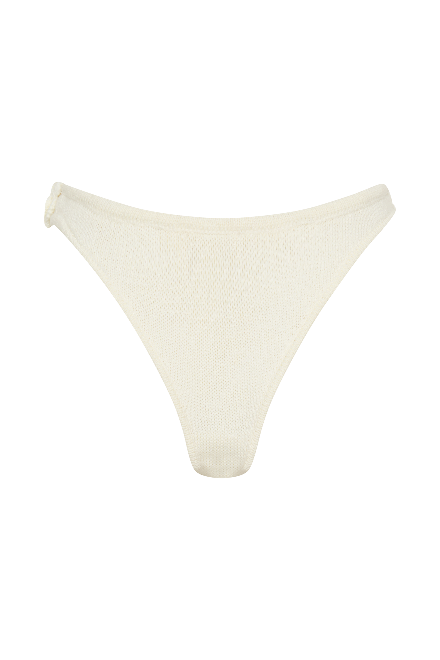 Aesha Floral Crochet Bikini Bottom - Ivory #7