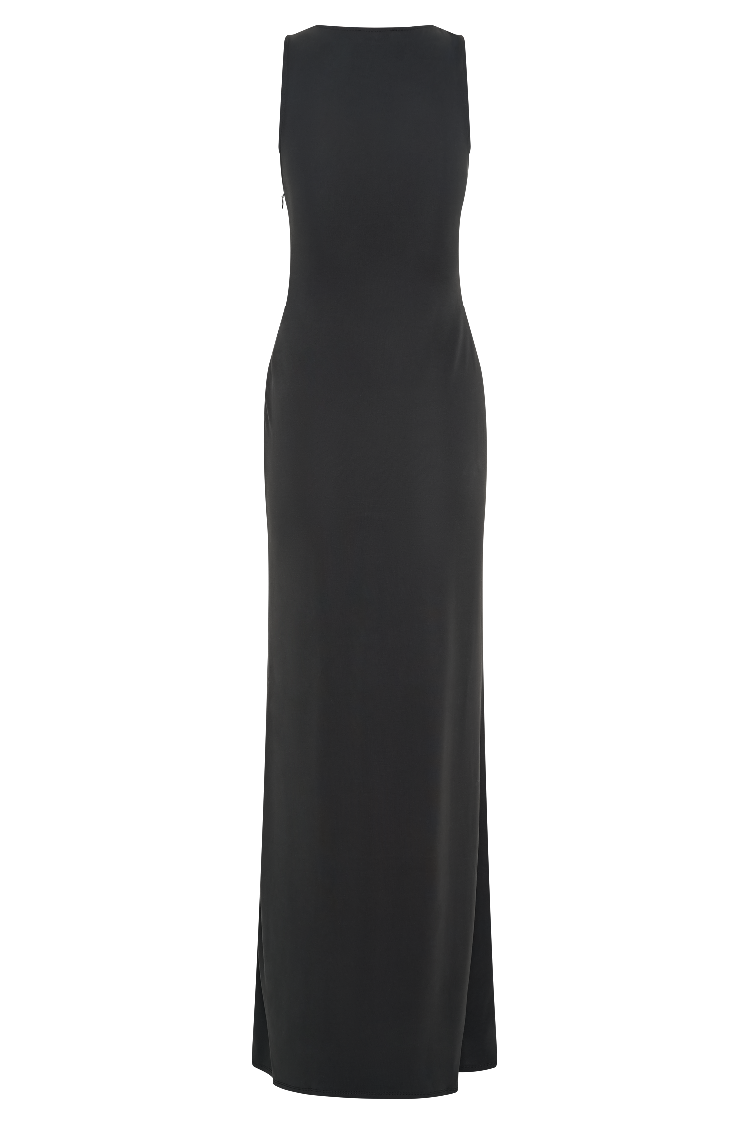 Kassidy Peached Jersey Maxi Dress - Black #7