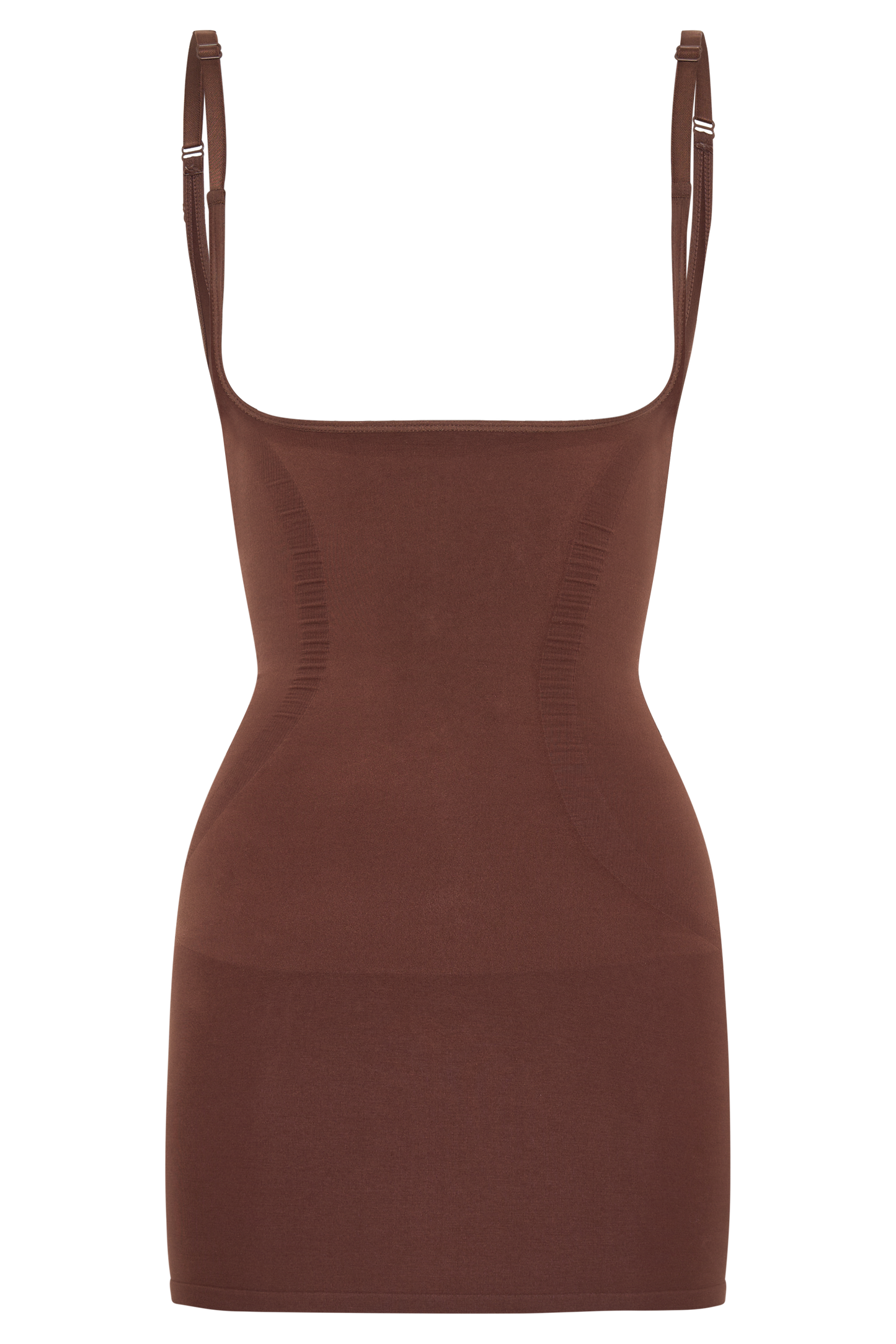 Jocelyn Backless Shapewear Mini Dress - Espresso