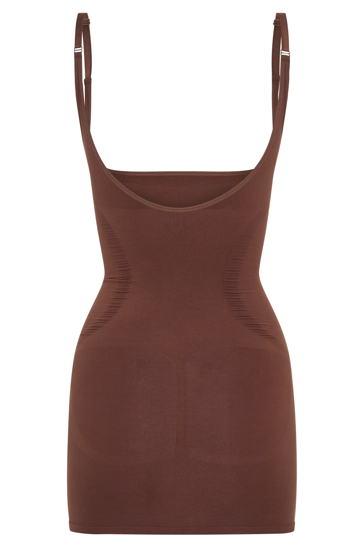 Jocelyn Backless Shapewear Mini Dress - Espresso #7