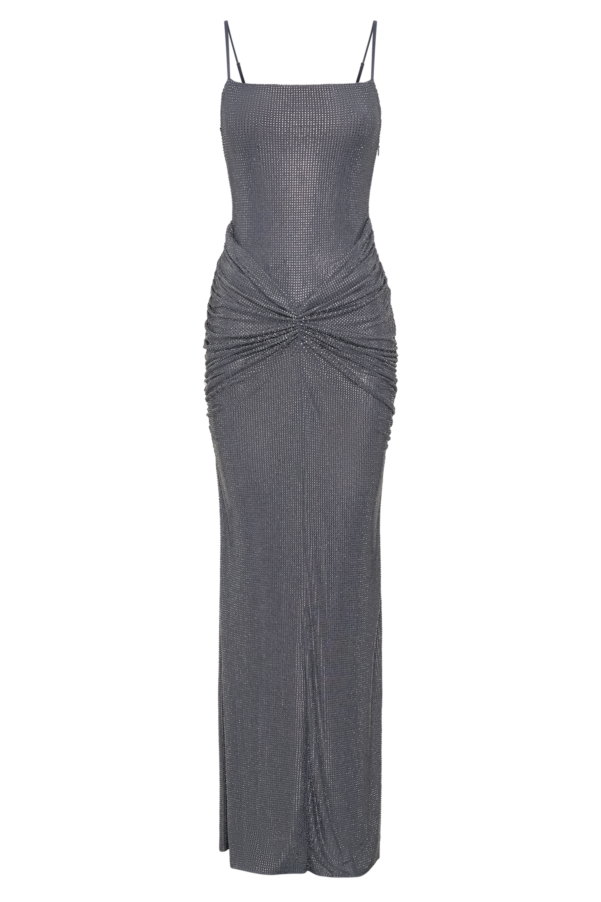 Roisin Diamante Maxi Dress - Gunmetal #7