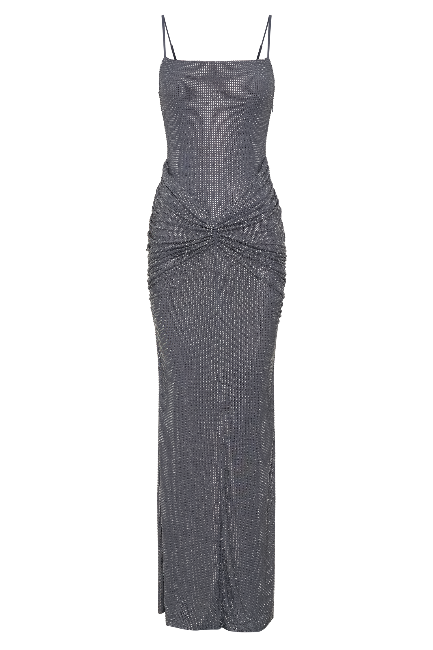 Roisin Diamante Maxi Dress - Gunmetal #7