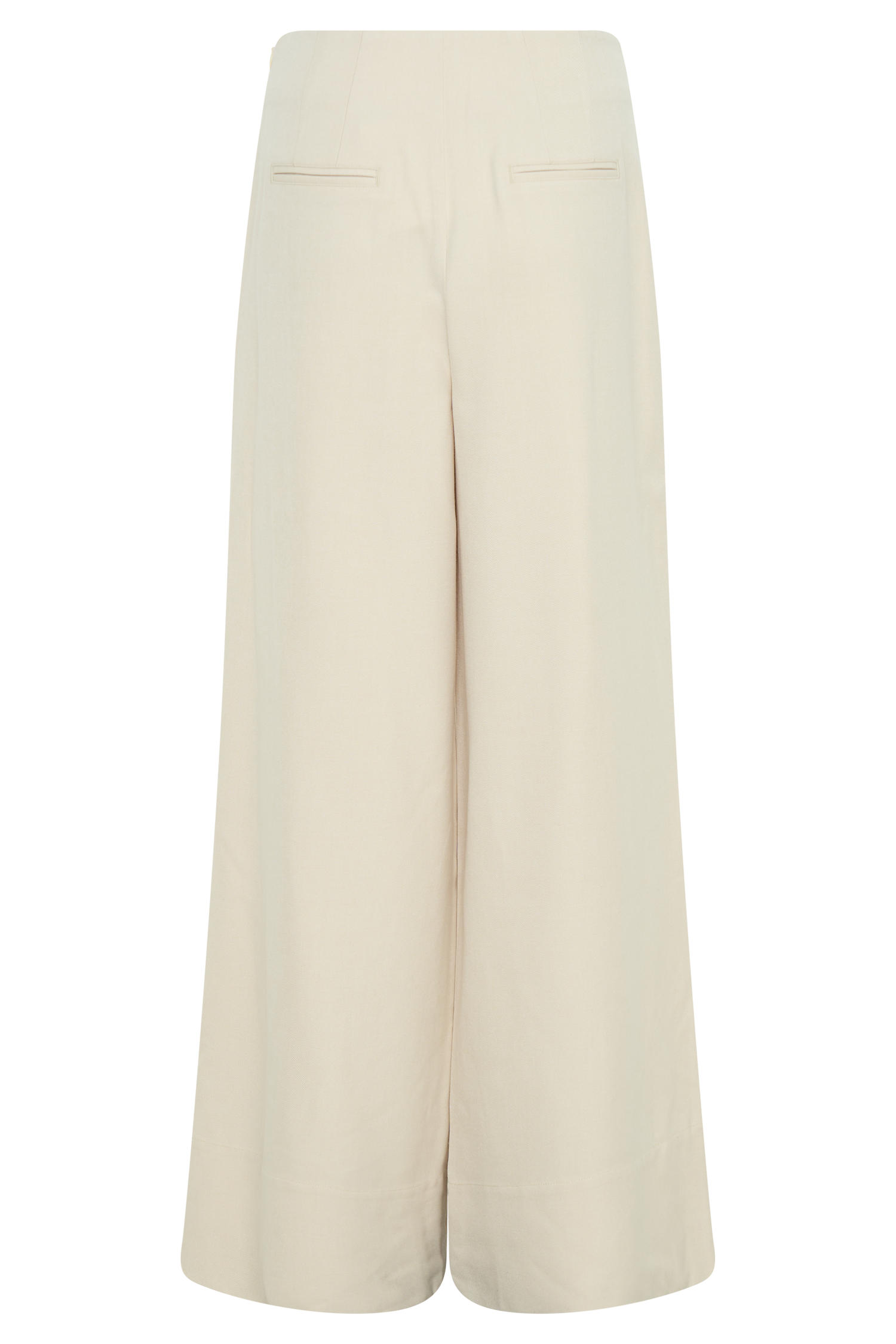 Mila Straight Leg Suiting Pant - Buttermilk #10