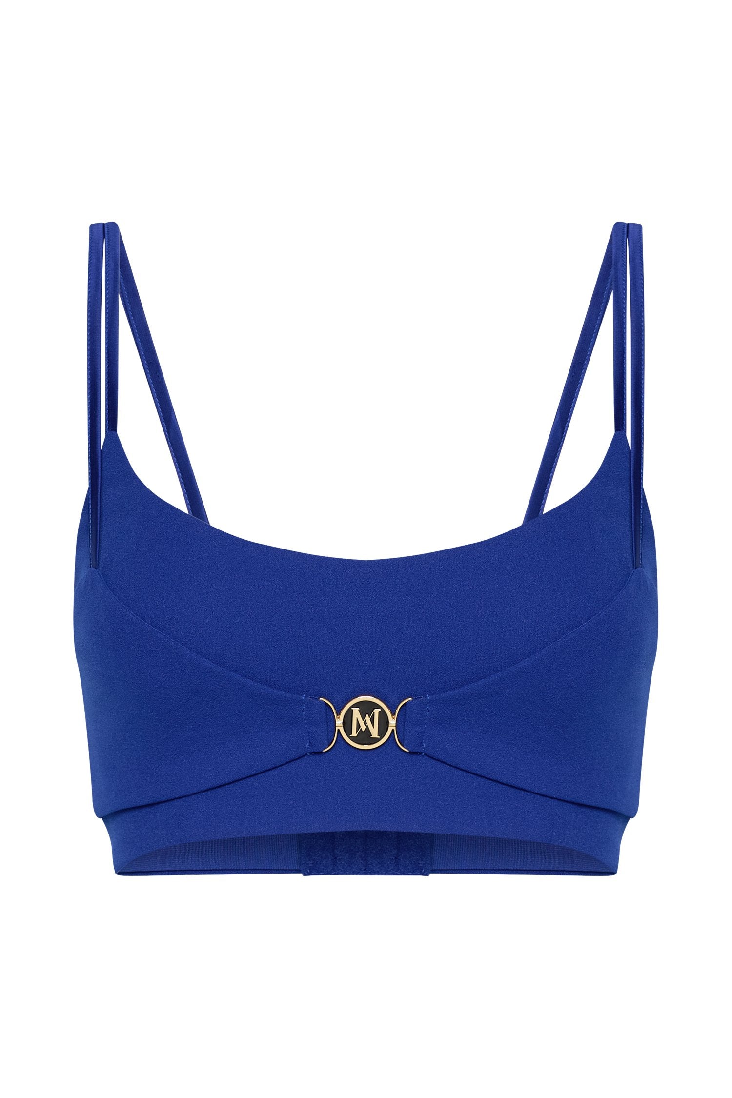 Blythe Double Strap Crop Top - Cobalt Blue #8