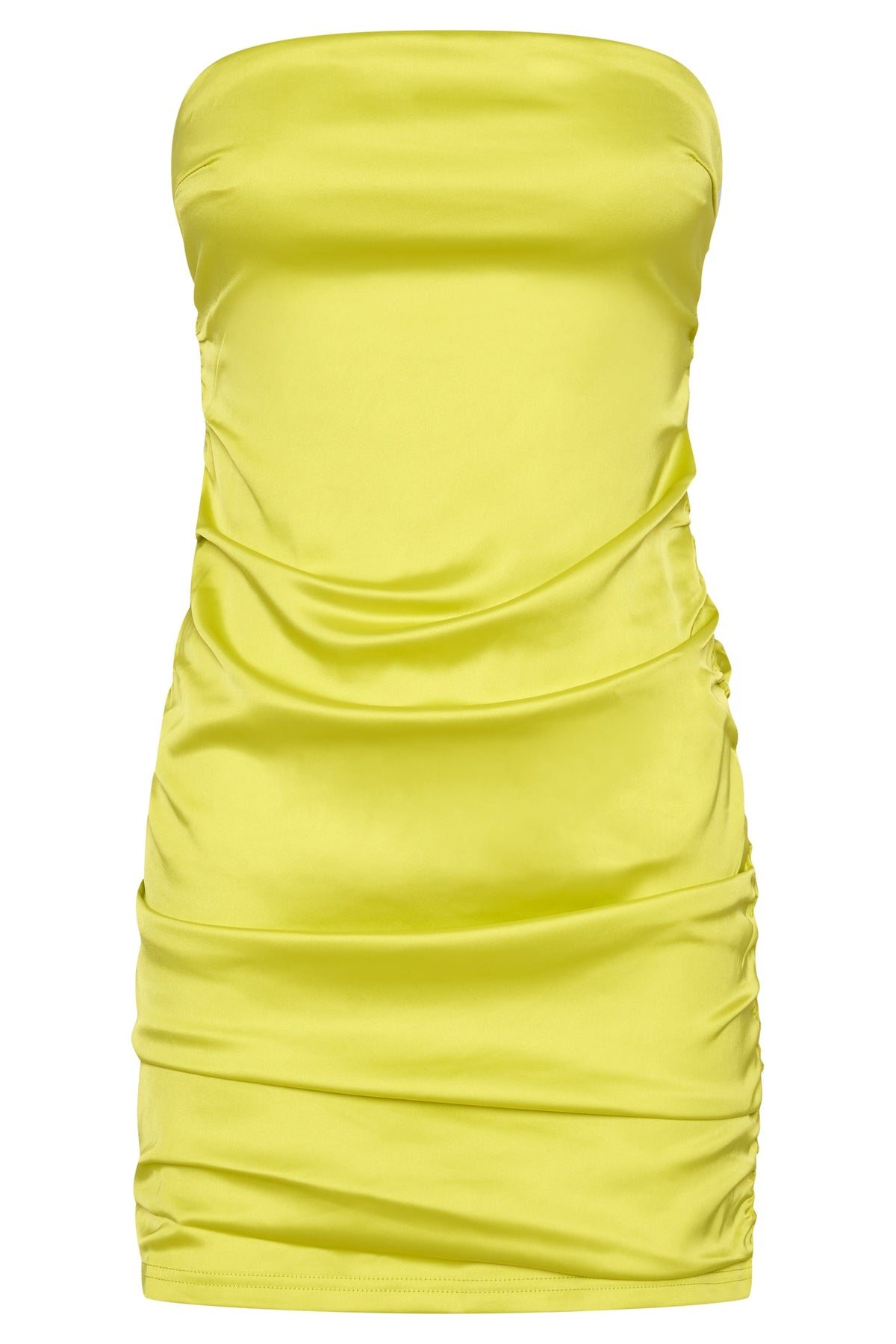 Corinne Ruched Mini Dress - Fresh Green #9
