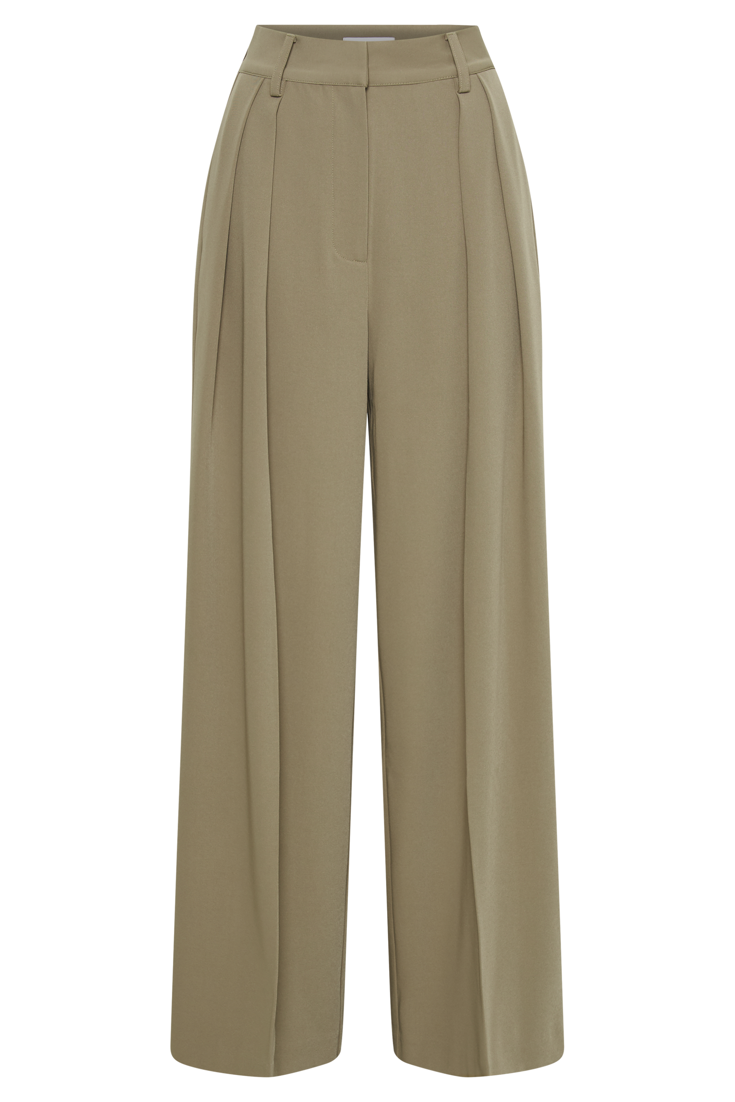 Jemima Straight Leg Pants - Olive