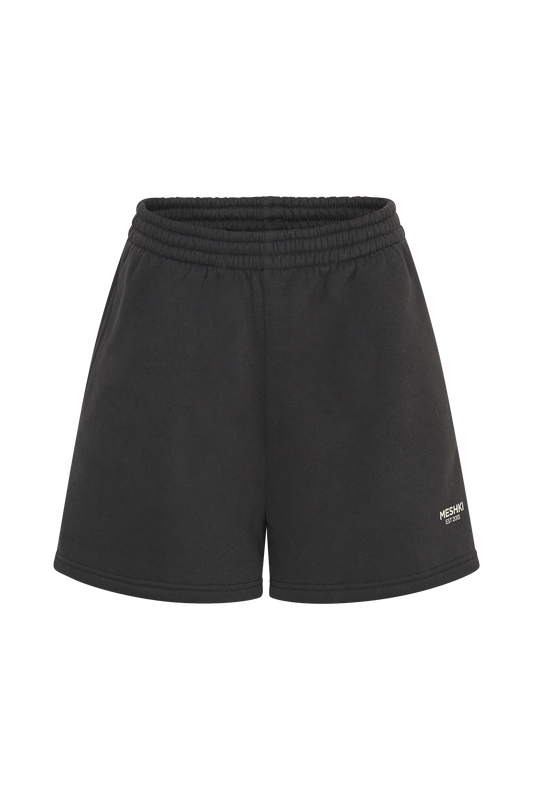 Jude Unisex Jogger Short - Dusk Black