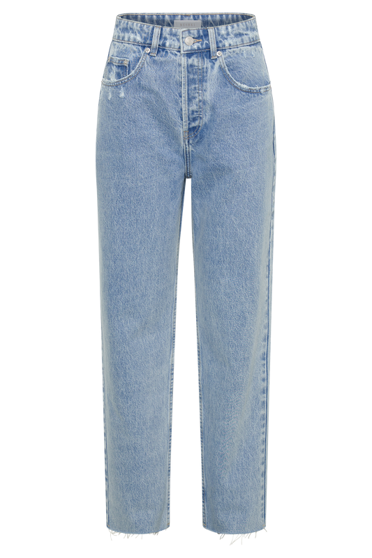 Tina Mom Jean - Mid Blue