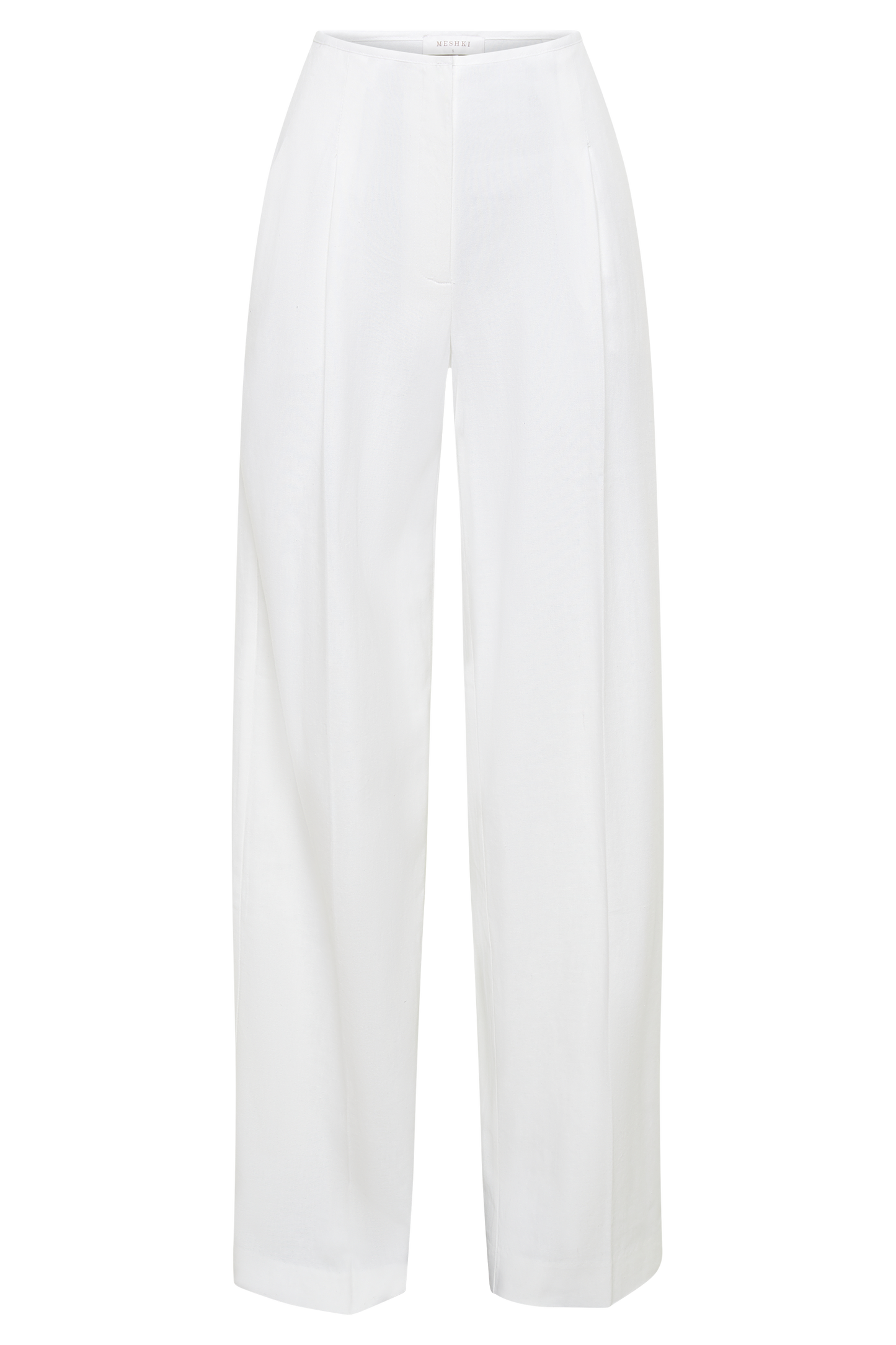 Adina Linen Pant - White