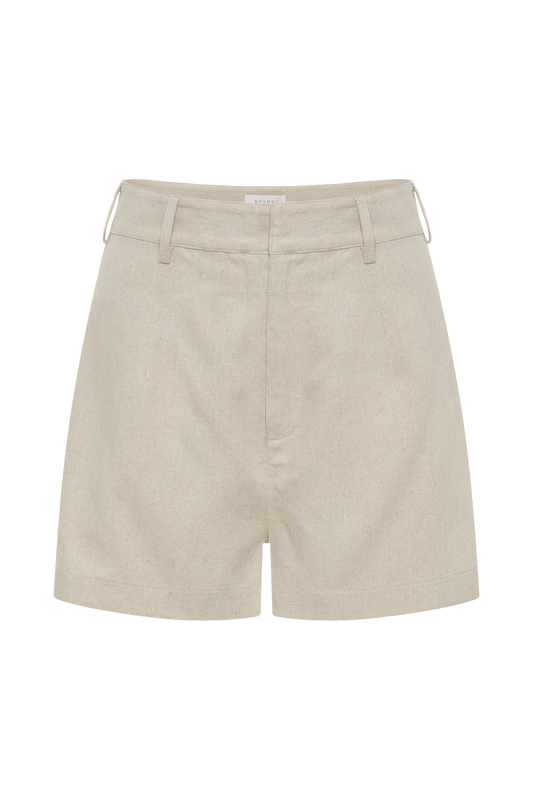 Jadri Linen Shorts - Natural