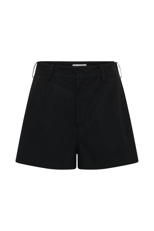 Jadri Linen Shorts - Black