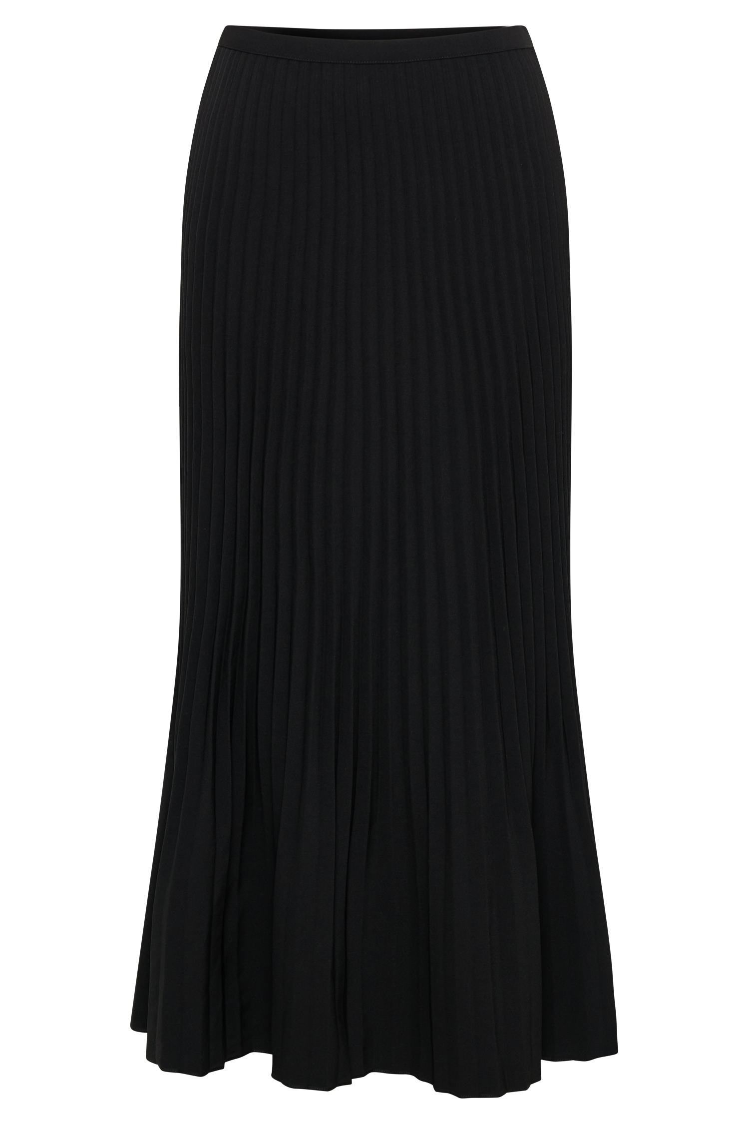 Twyla Pleated Suiting Maxi Skirt - Black #9
