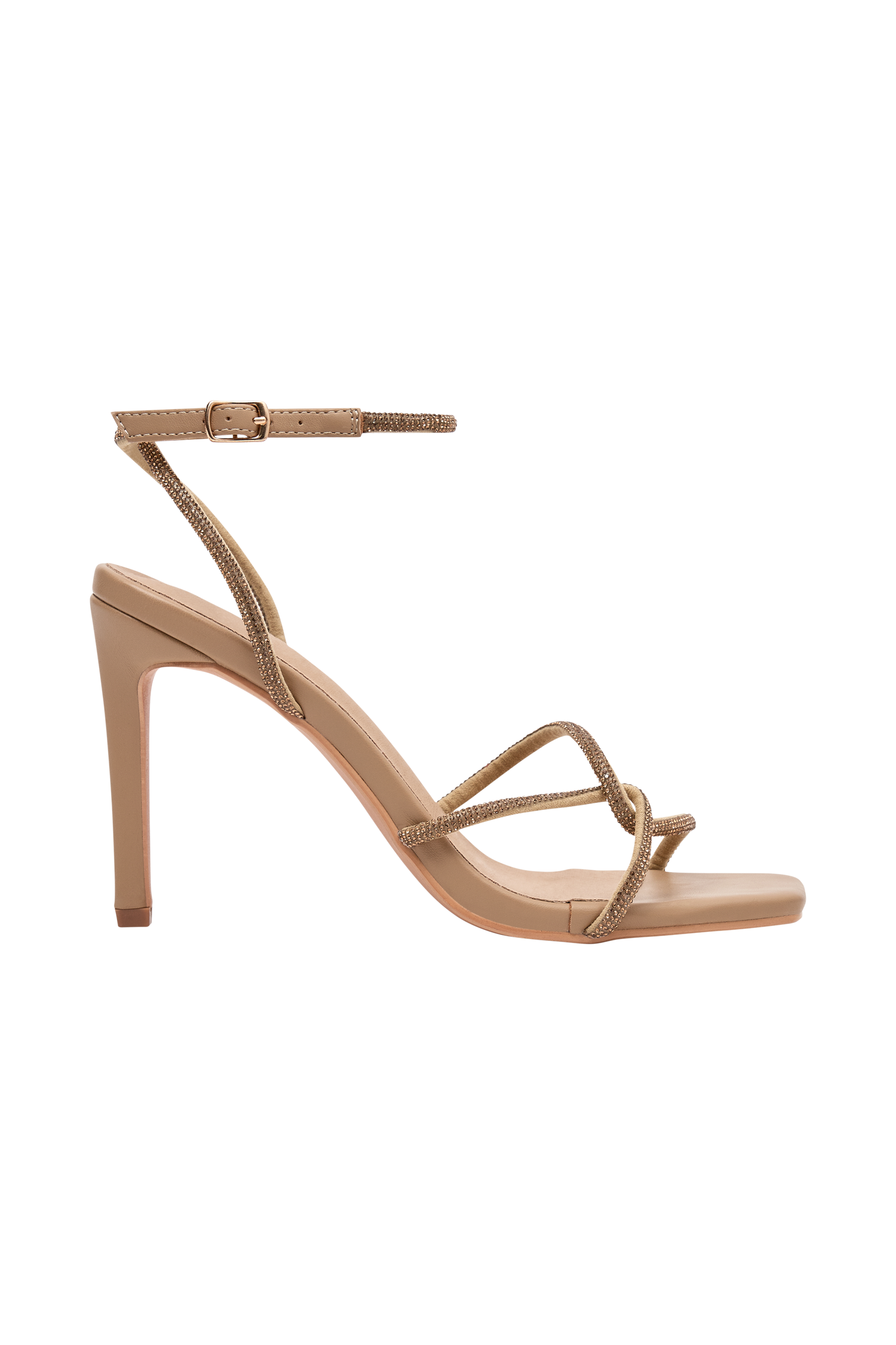 Dion Diamante Heel - Nude #7