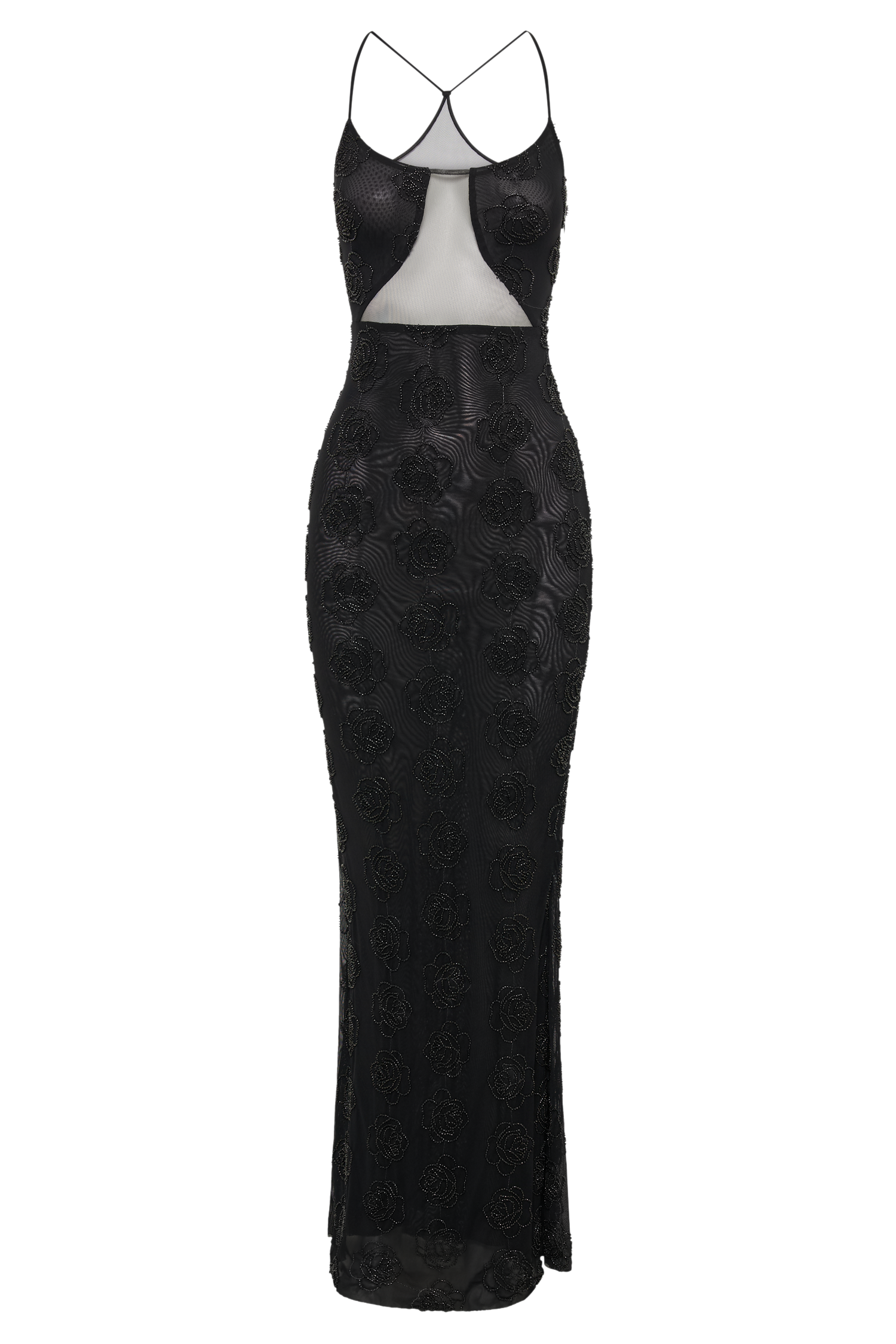 Kathy Rose Beaded Maxi Dress - Black #9