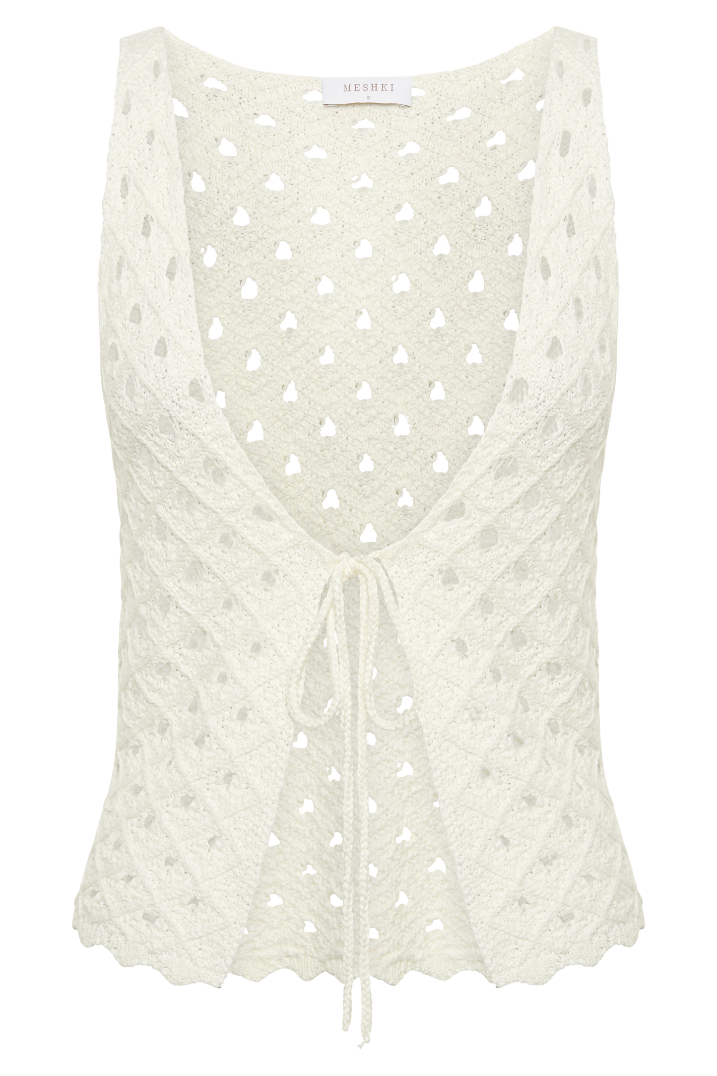 Santana Crochet Top - Ivory