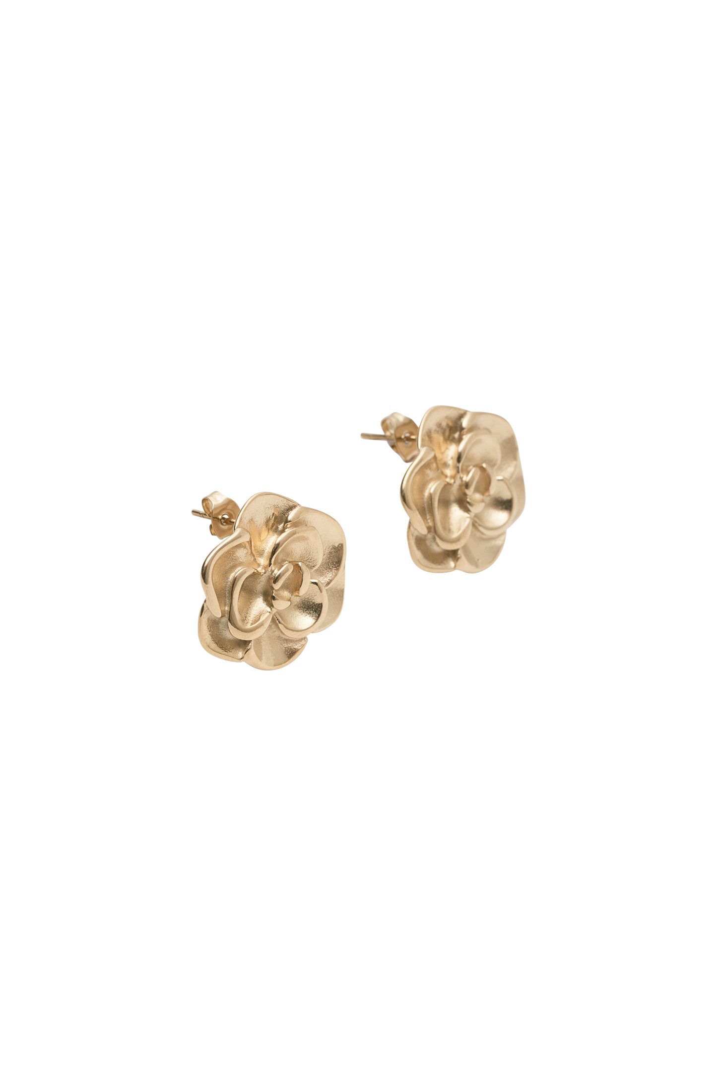 Lala Rose Earrings - Gold