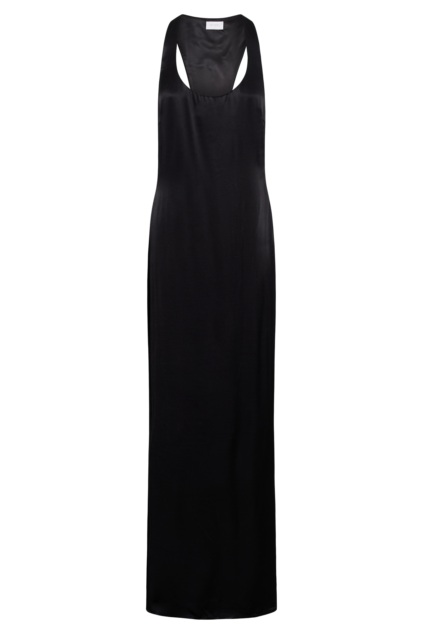 Jacquelyn Racerback Maxi Dress - Black