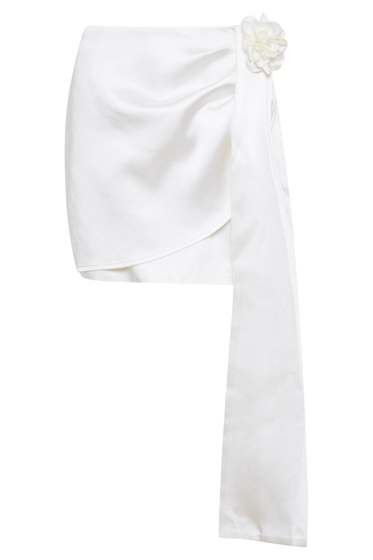 Margot Rose Mini Skirt - White #9