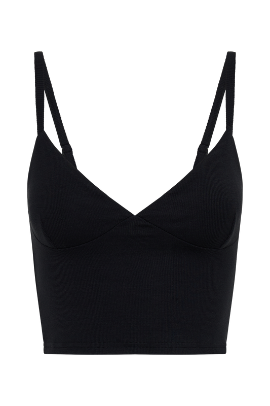 Porter Modal Cami Top - Black