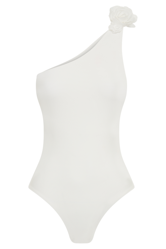 Taryn Rose One Piece With Cutout - White