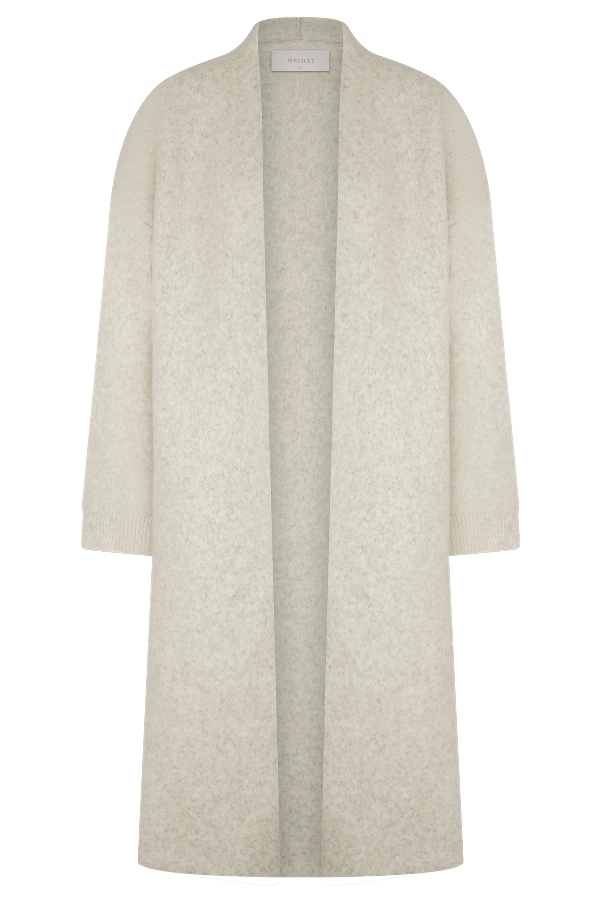 Benson Maxi Knit Cardigan - Cream Marle #9