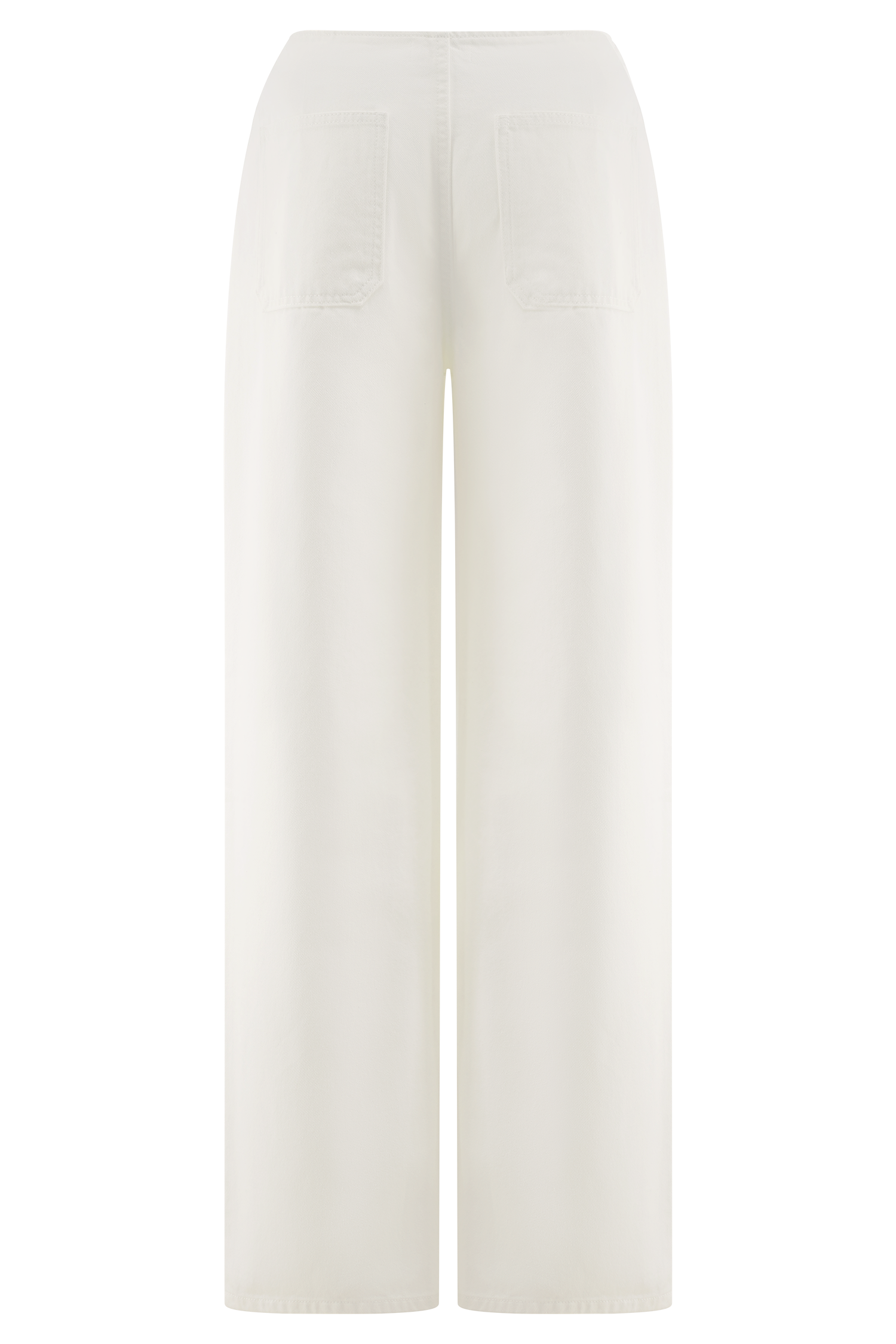 Caitlin Mid Rise Denim Jeans - White #13