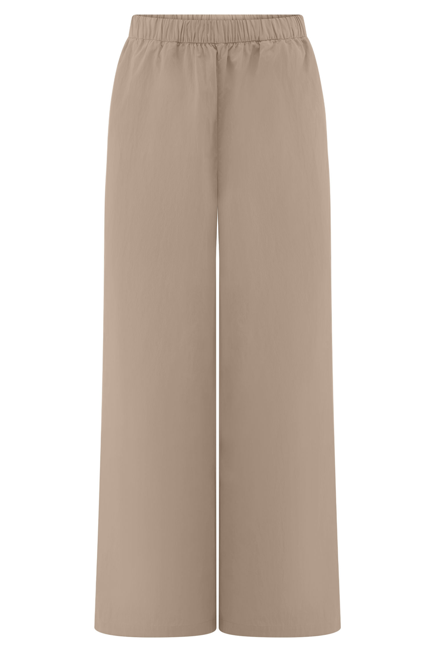 Campbell Cotton Wide Leg Pants - Sand #8