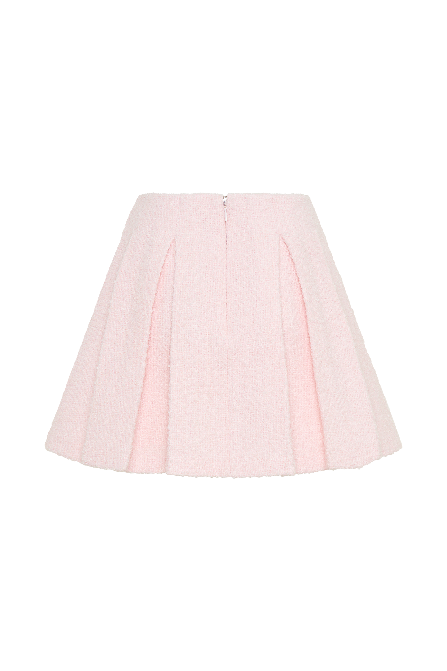 Cleo Boucle Mini Skirt - Powder Pink #6
