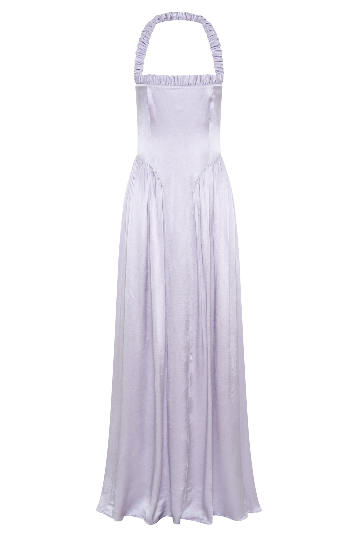 Coco Dropped Waist Maxi Dress - Lilac #7