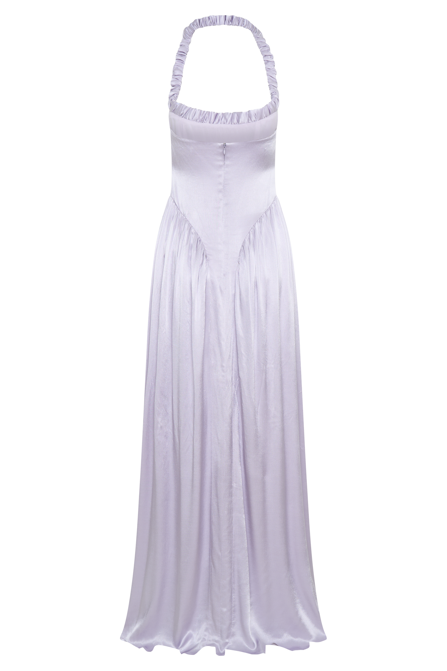 Coco Dropped Waist Maxi Dress - Lilac #6