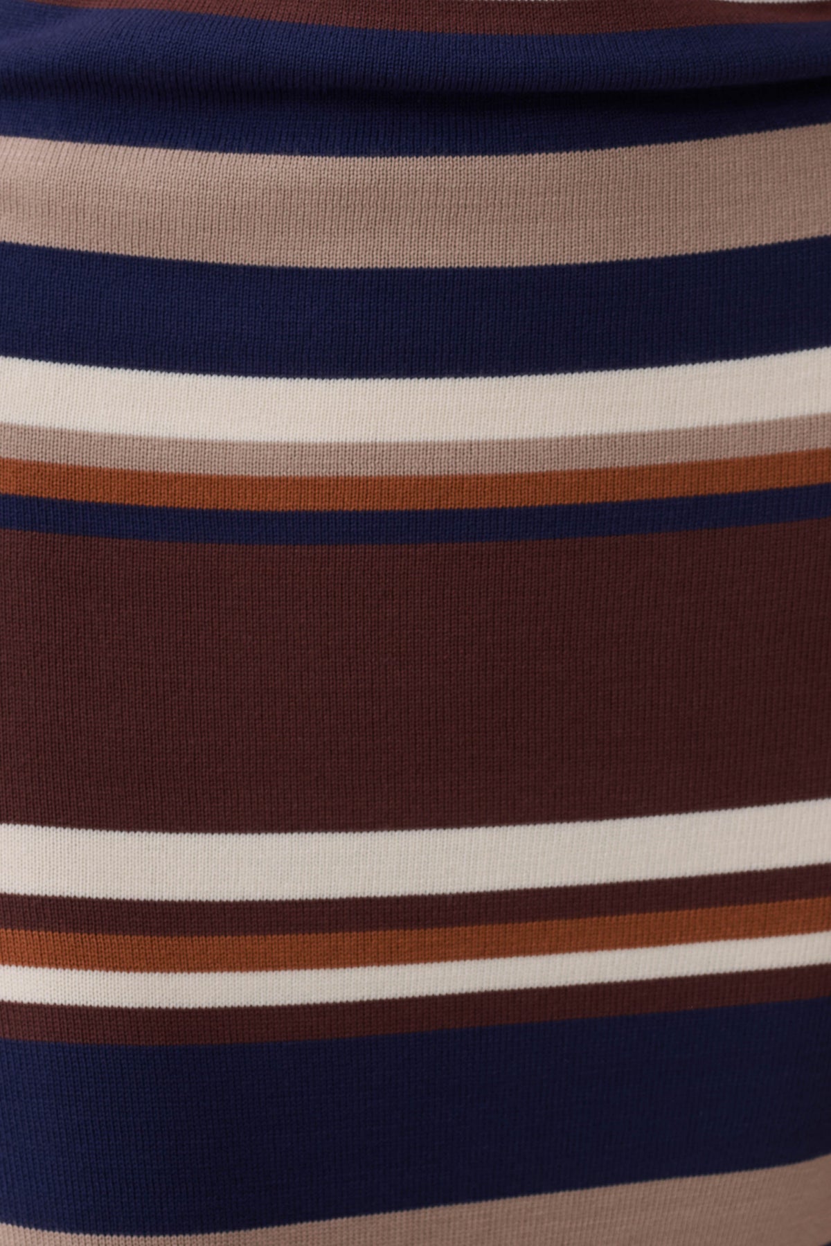 Brienne Stripe Midi Dress - Navy/Neutral #5