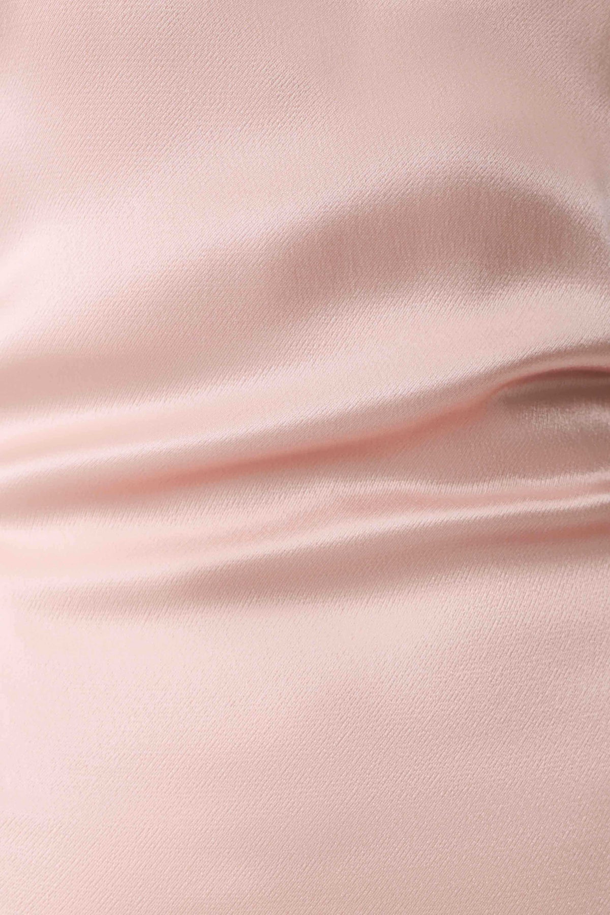 Valencia Open Back Satin Maxi Dress - Peach #5