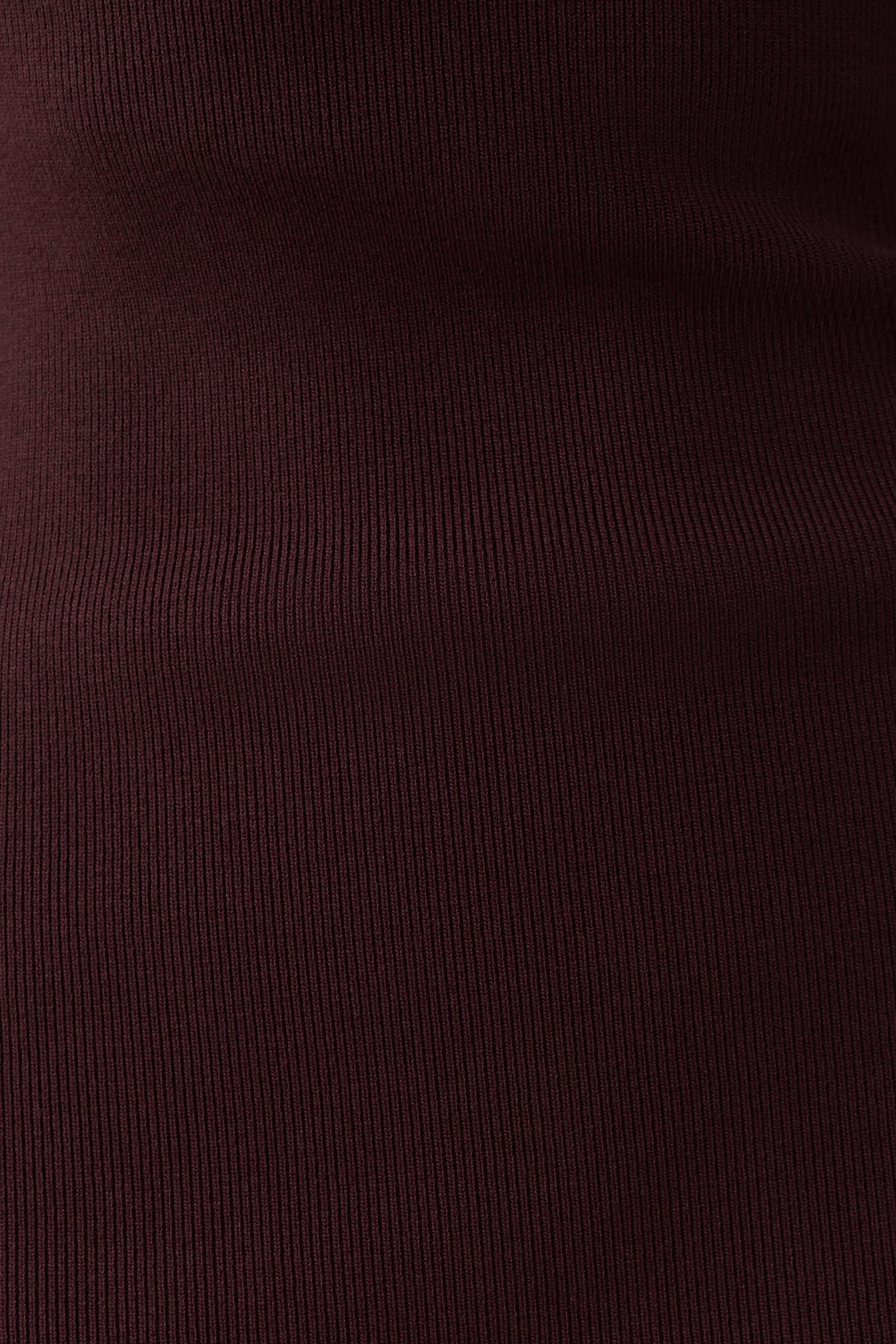 Darla Deep V Knit Maxi Dress - Chocolate #5