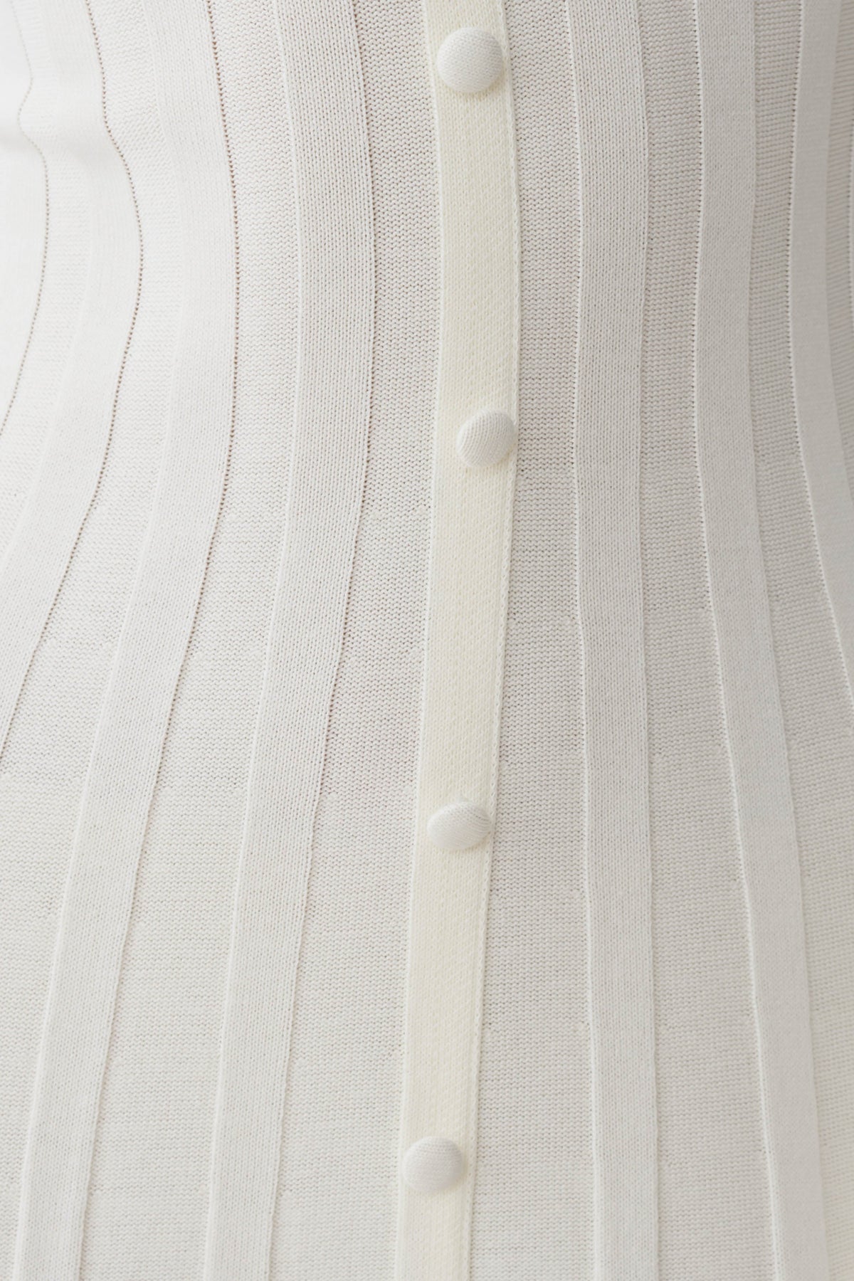 Maddie Long Sleeve Knit Midi Dress - Ivory