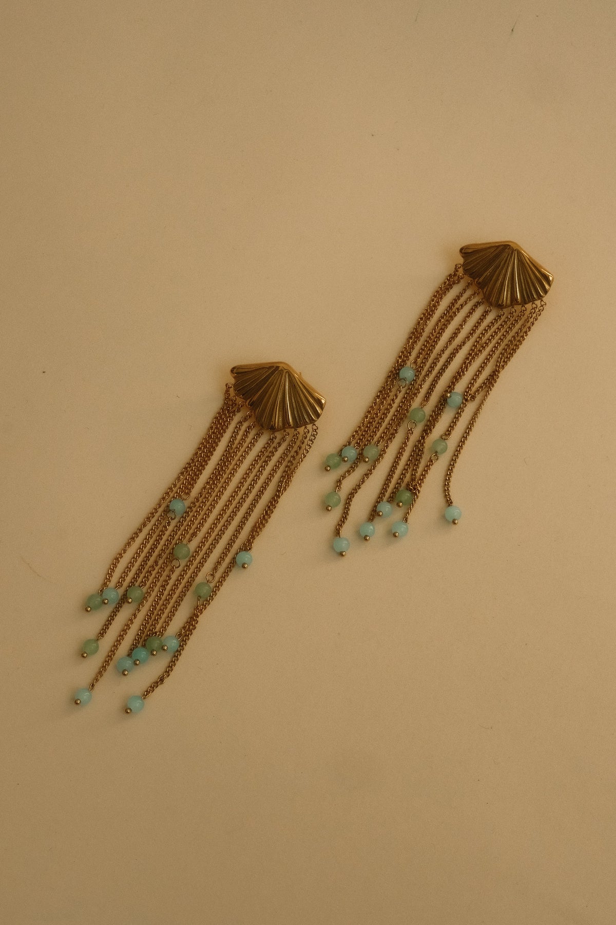 Maia Chandelier Earrings - Gold #4