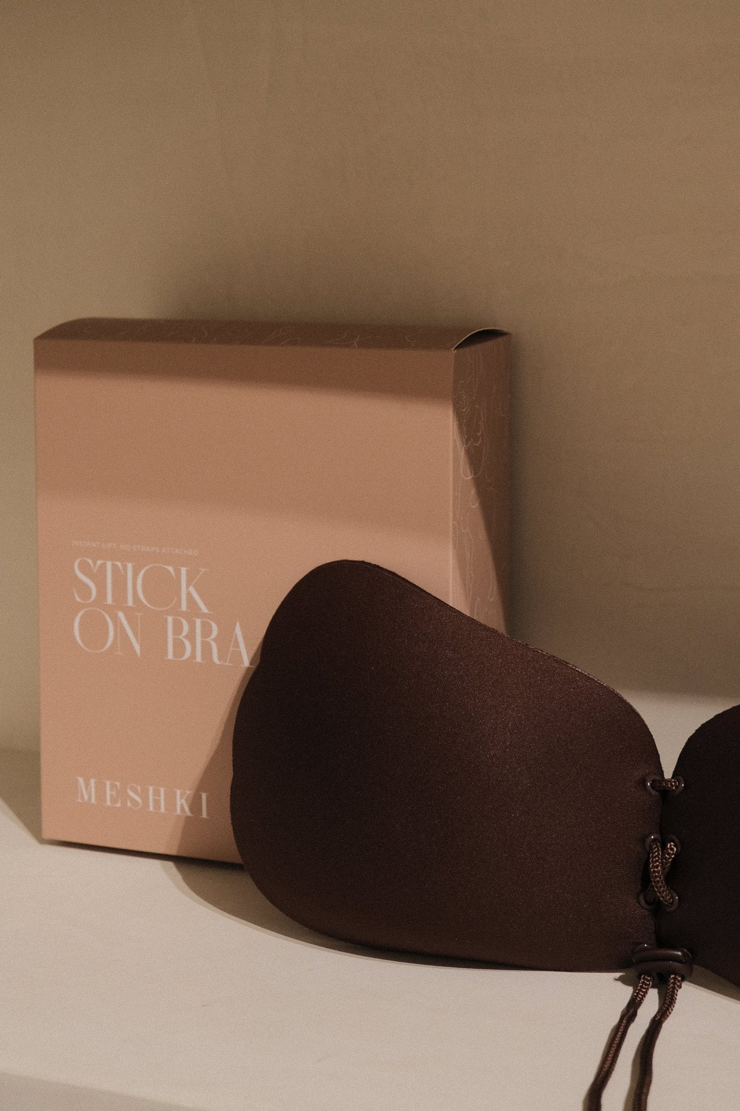 Stick It! Strapless Stick On Bra - Brown