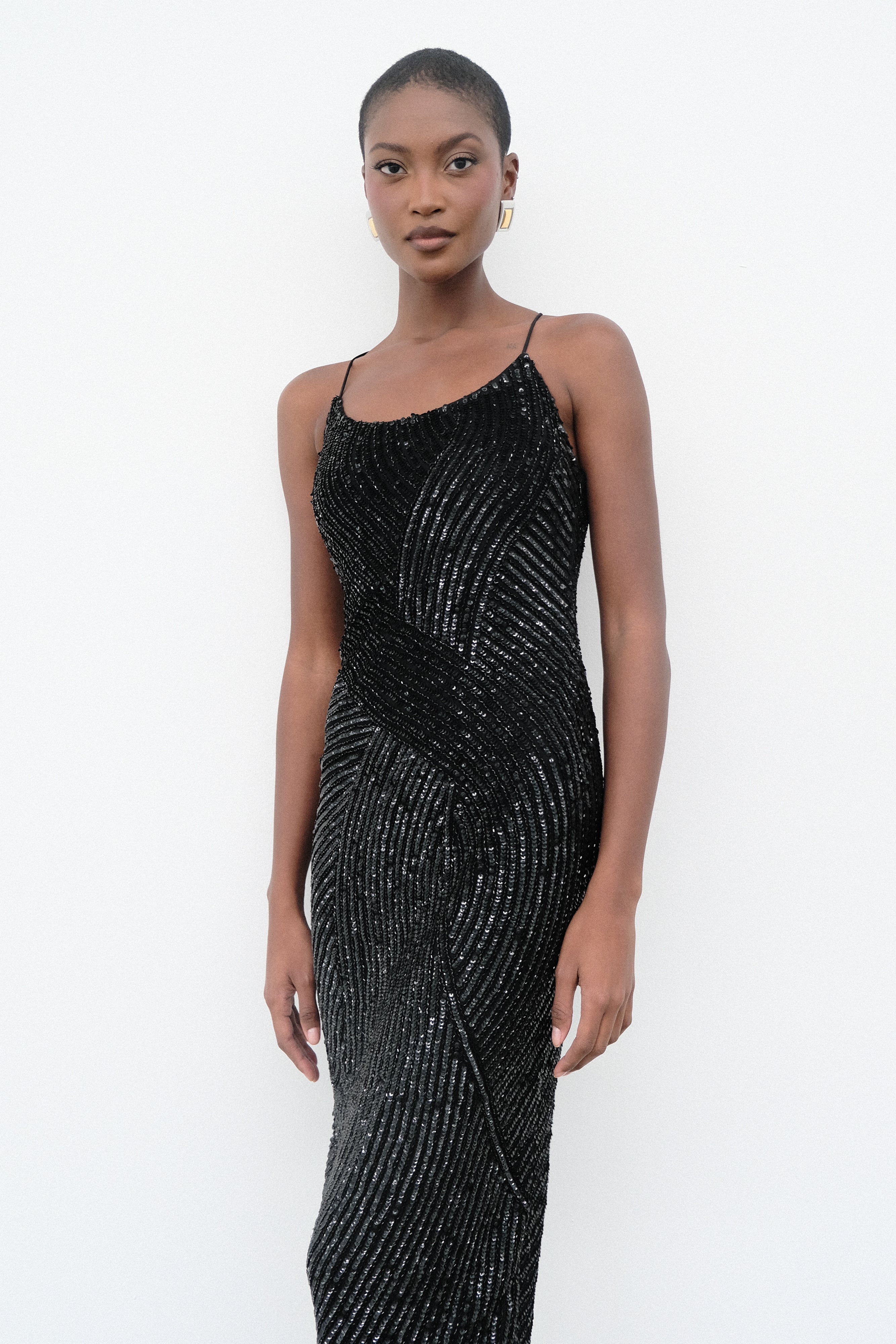 Tierra Sequin Maxi Dress