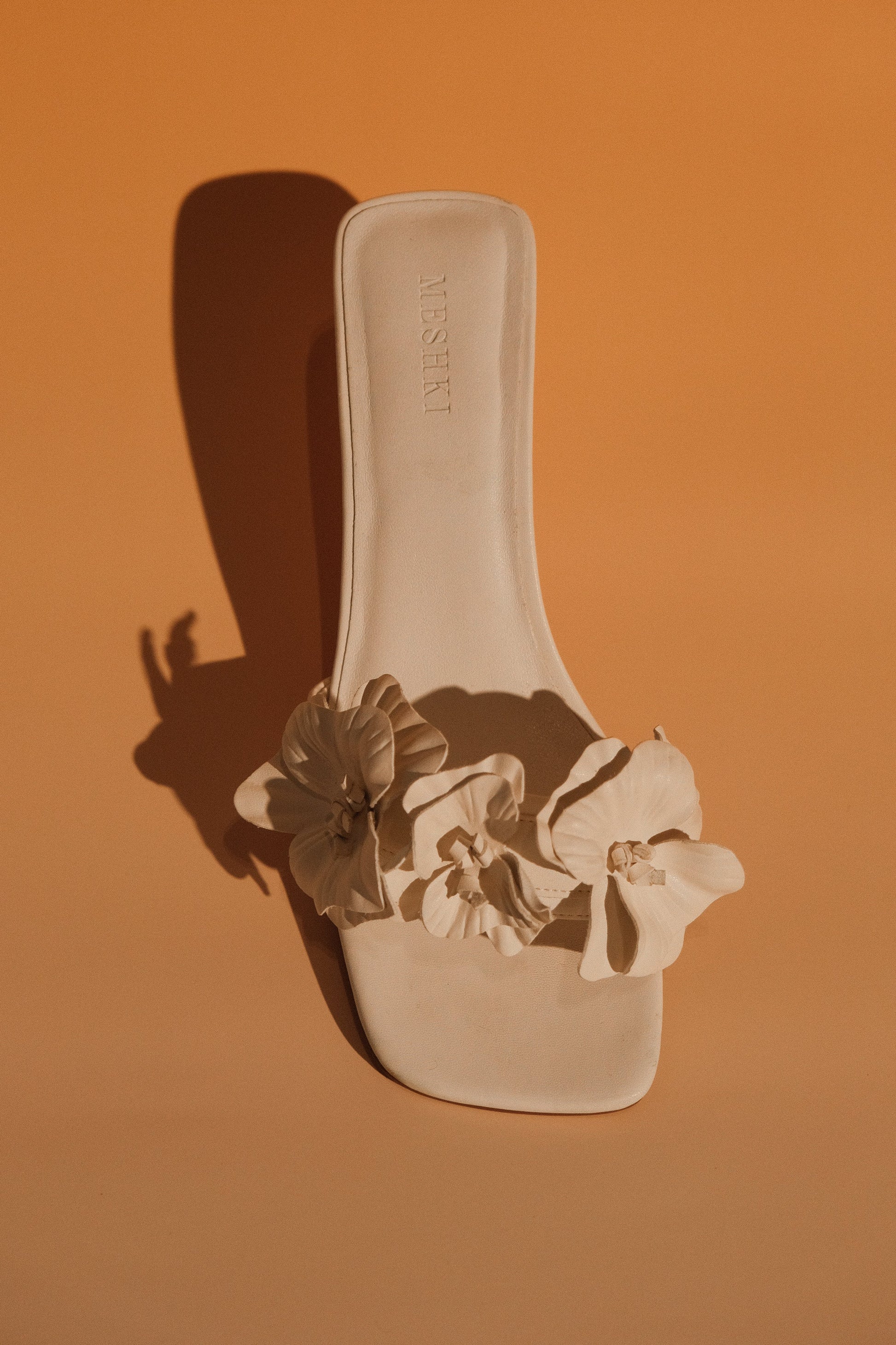 Melissa Floral Heels - Ivory #4
