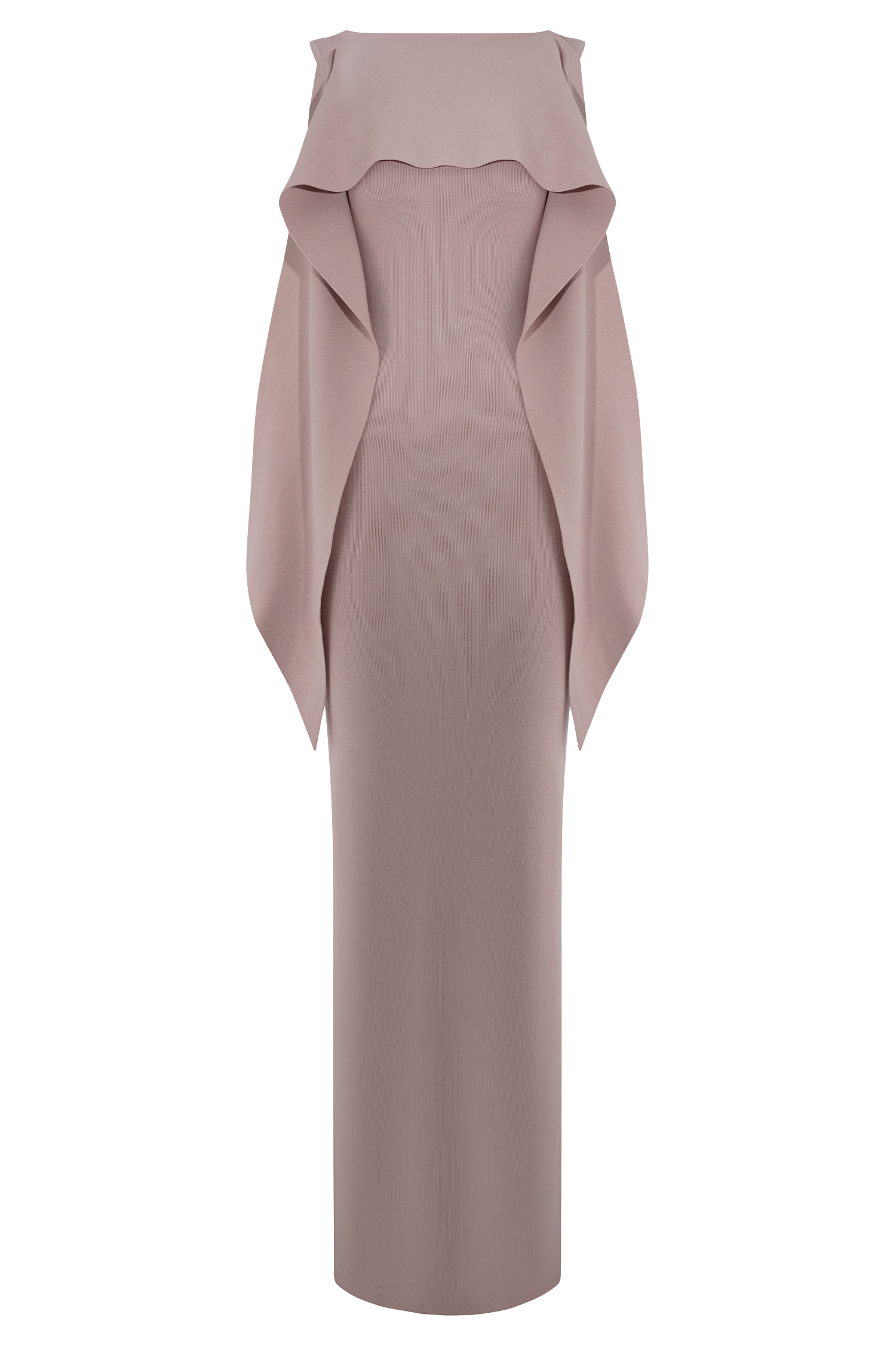 Darby Knit Scarf Maxi Dress - Pale Pink #9