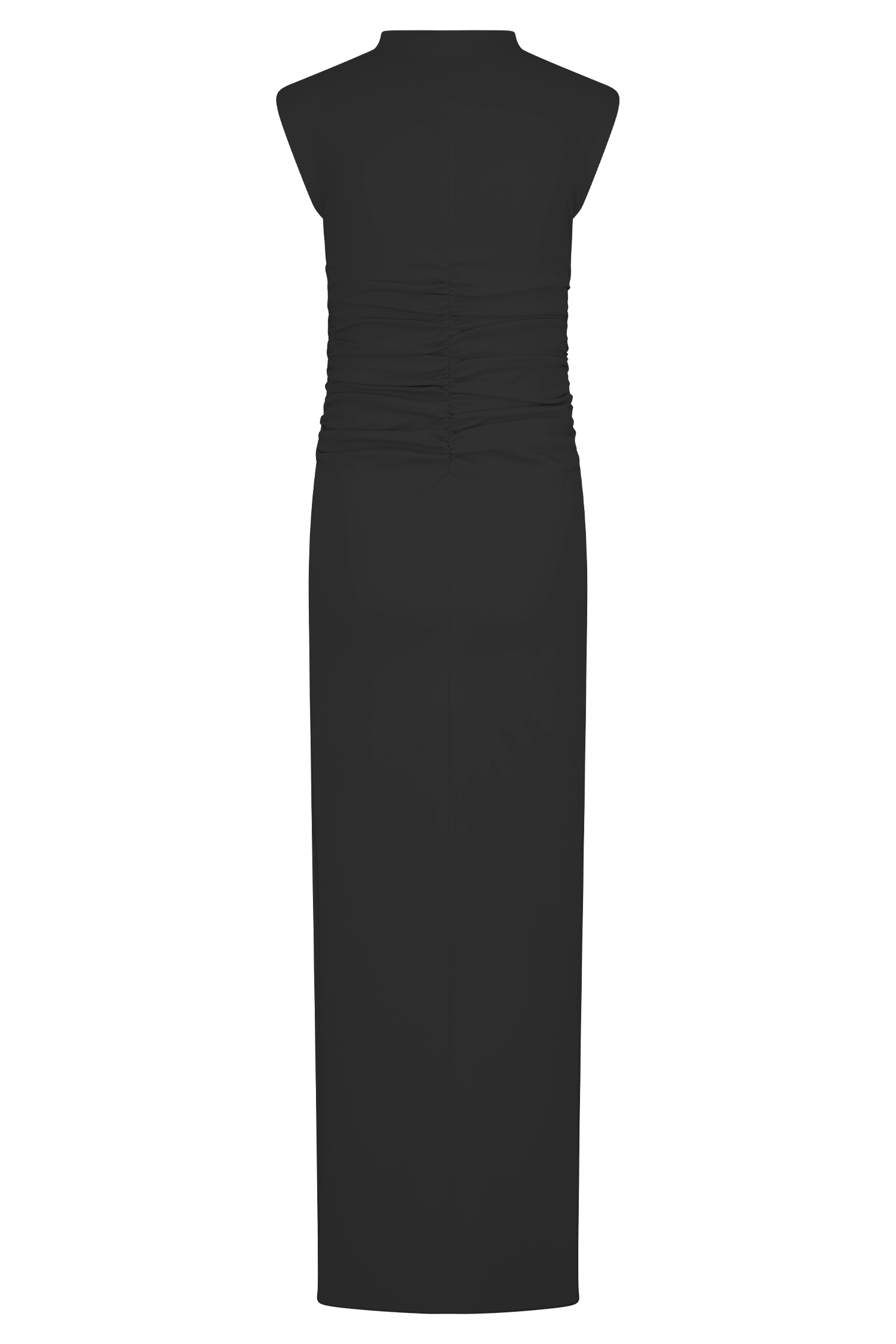 Elliot High Neck Sleeveless Maxi Dress - Black #8
