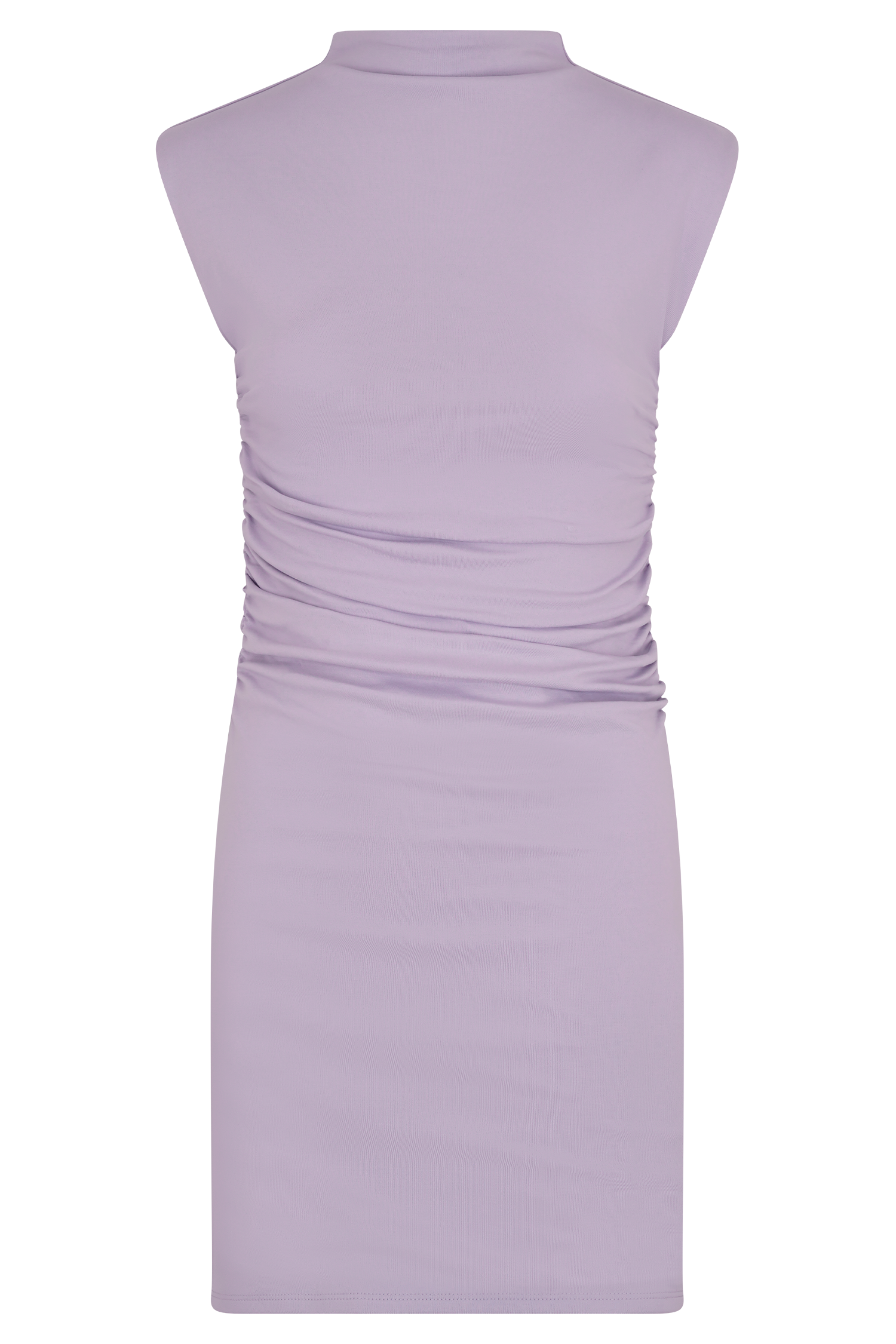 Elliot High Neck Sleeveless Mini Dress - Lilac #7