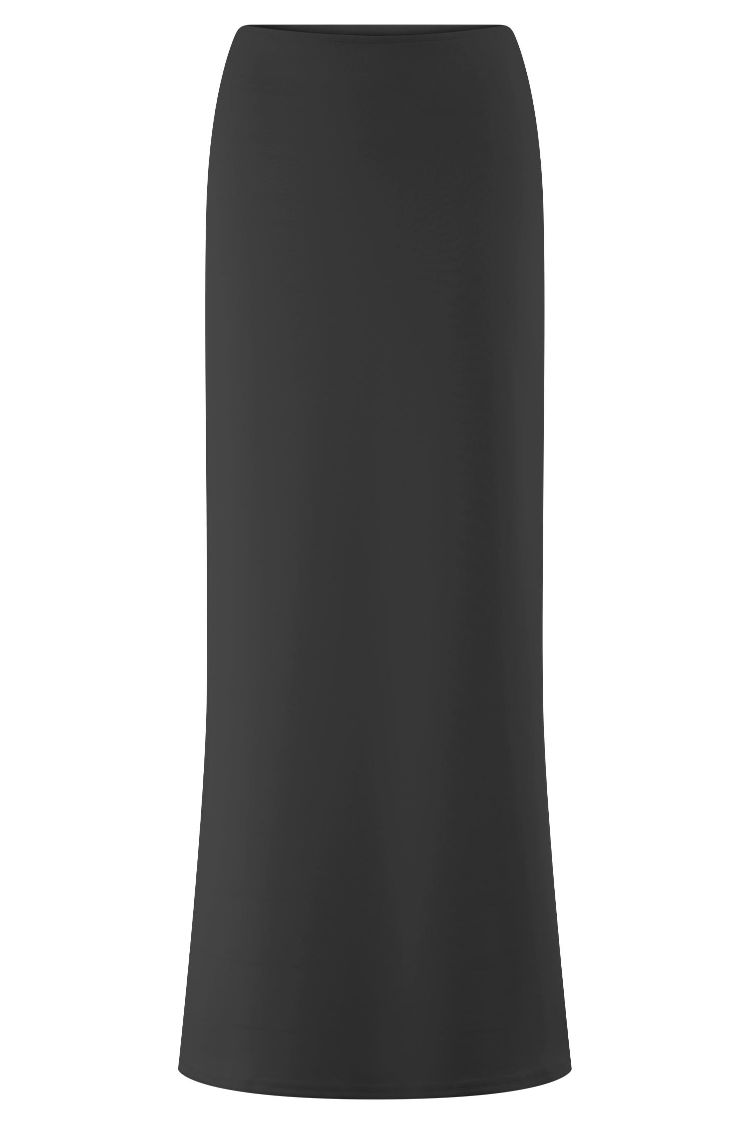 Eris Scuba Jersey Maxi Skirt - Black #8