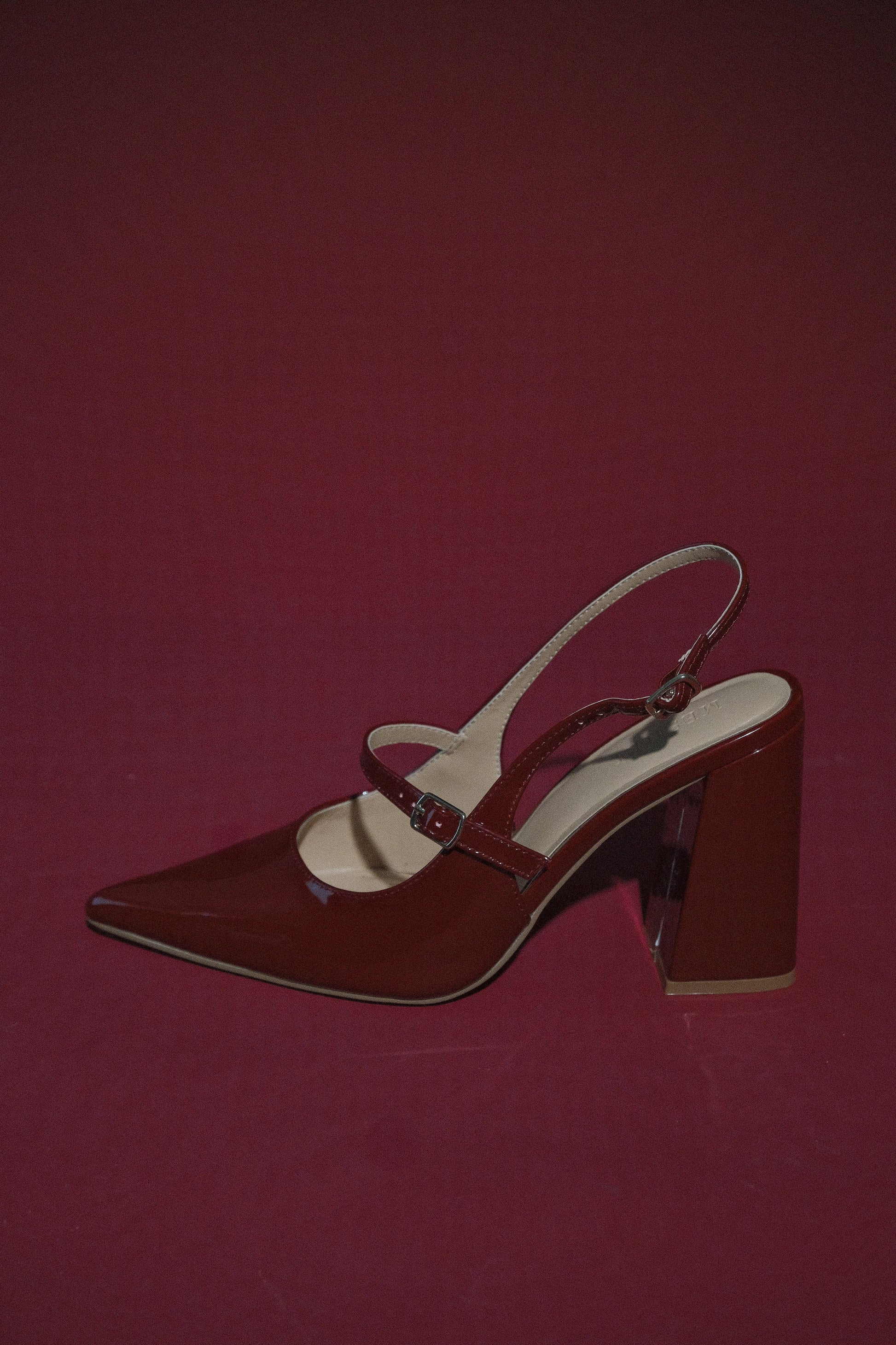 Valerie Pointed Heels - Red #2