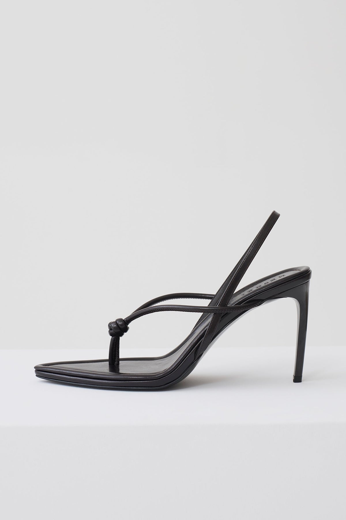 Nikkie Knot Sling Back Heel - Chocolate #4