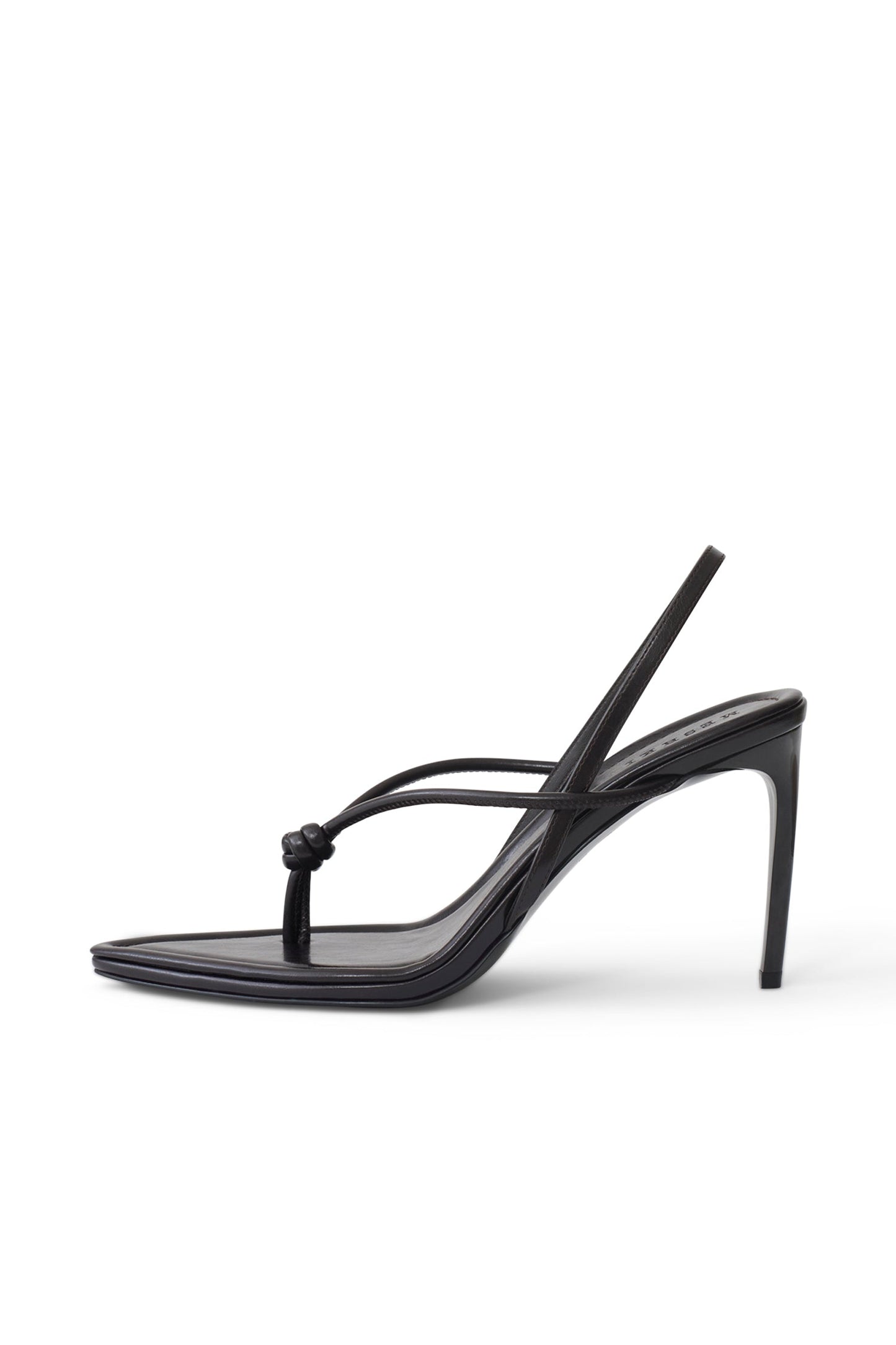 Nikkie Knot Sling Back Heel - Chocolate
