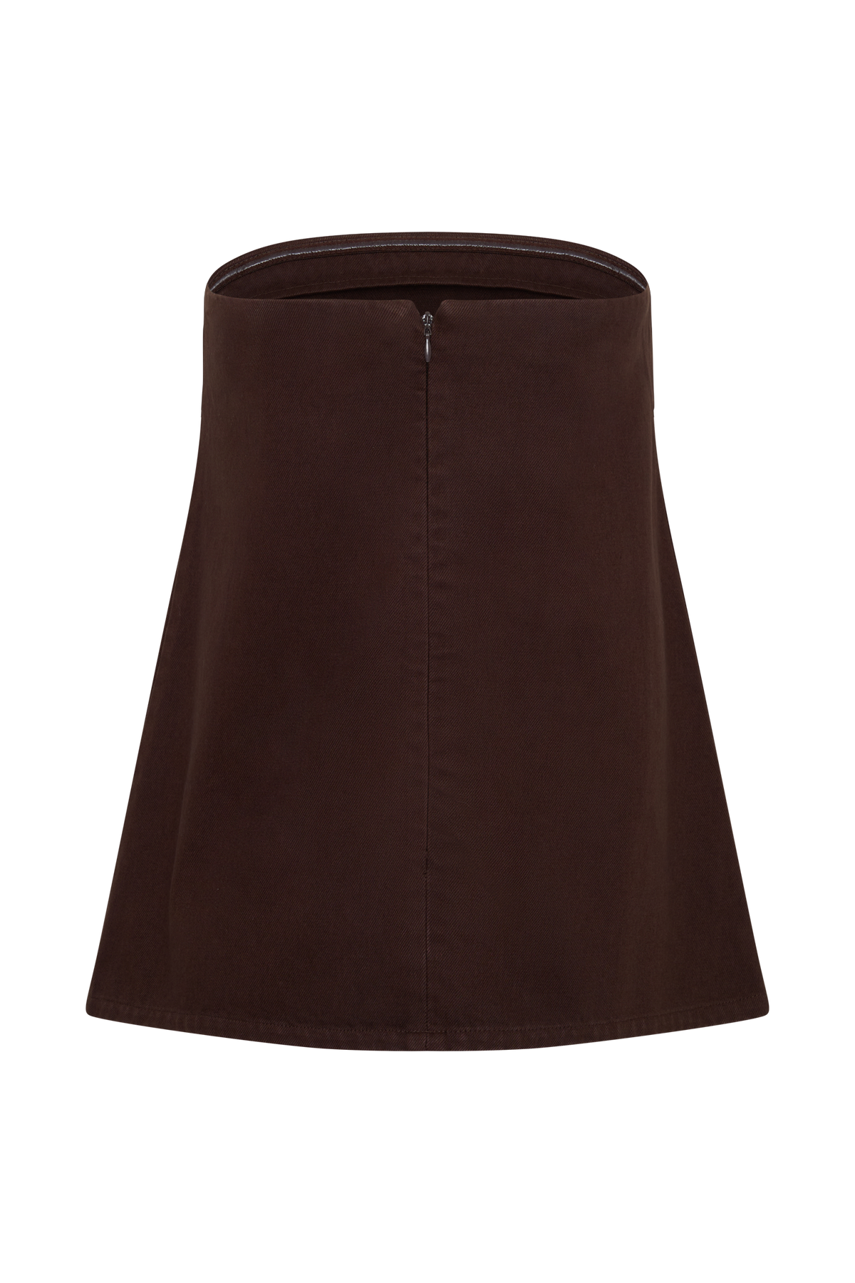 Anamarie Denim Strapless Top - Chocolate #7