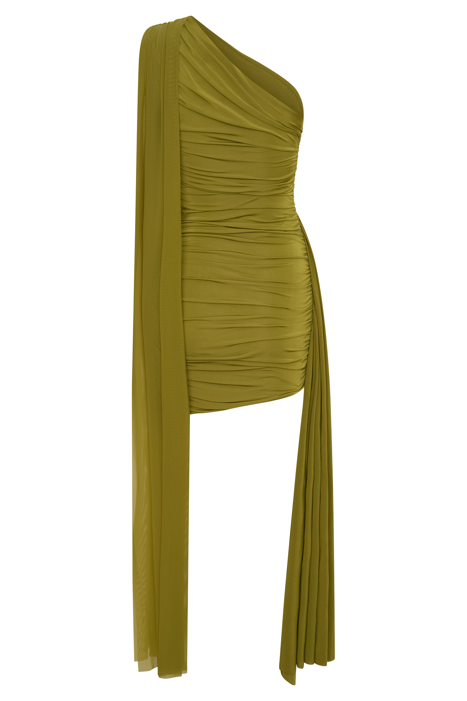 Asher Mini Dress - Olive #8