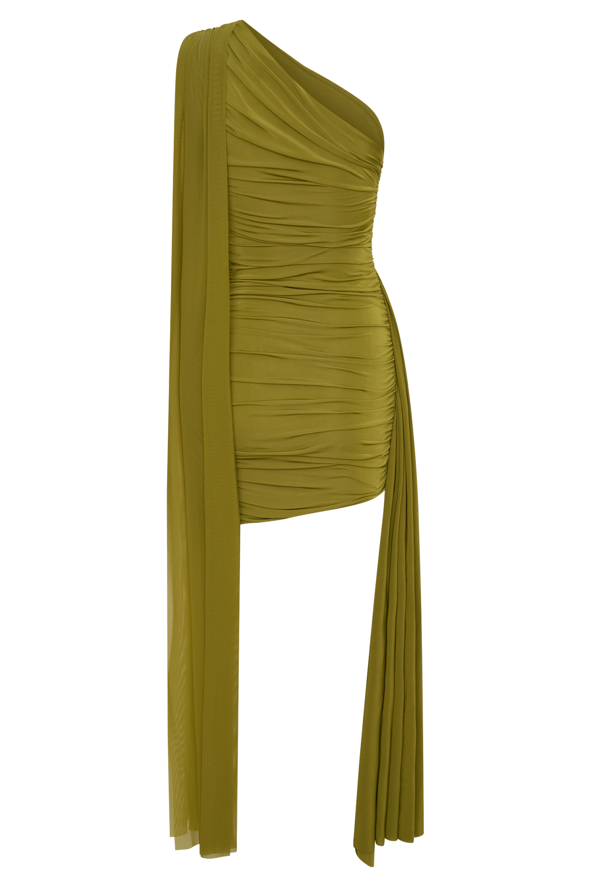 Asher Mini Dress - Olive #8