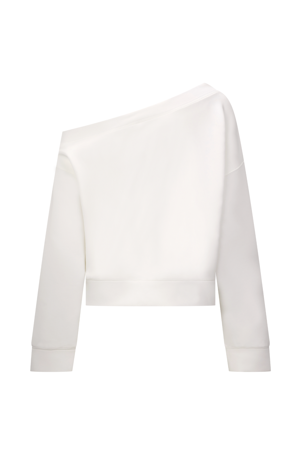 Aiden Slouchy Crew Jumper - Ivory #6